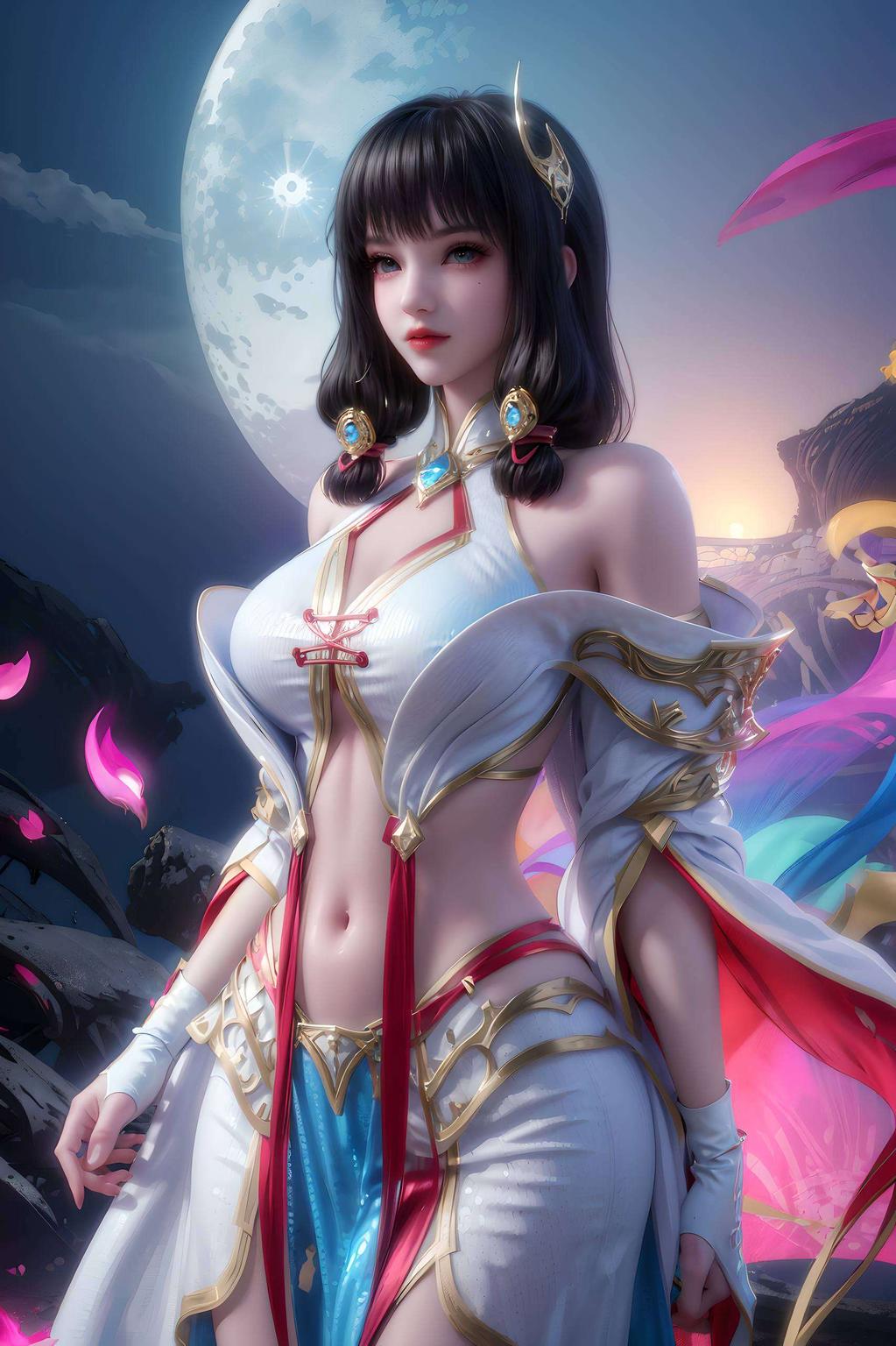 带你领略落云谣女主的绝美风华
