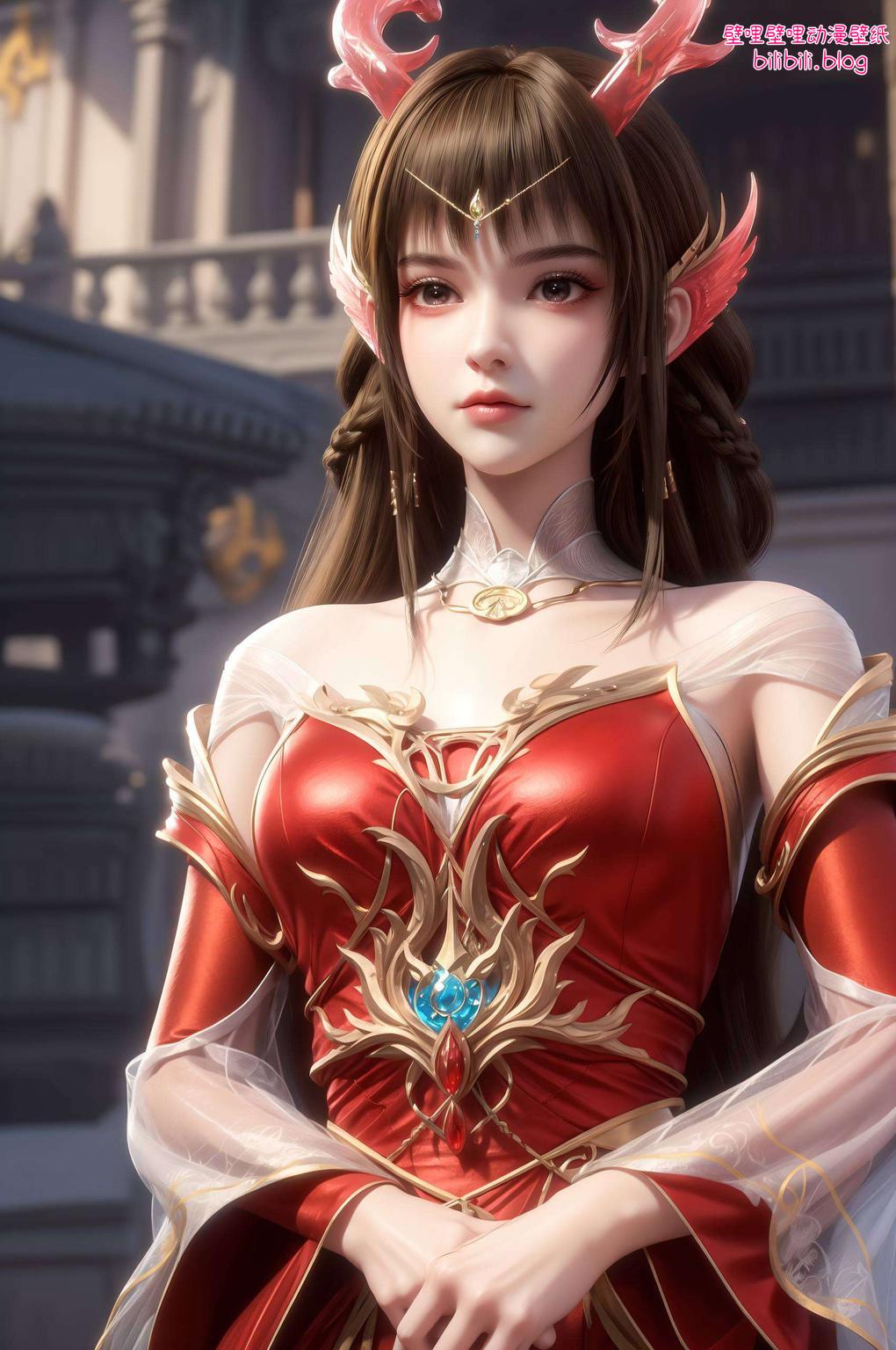 宛如线条间的精灵云落壁纸