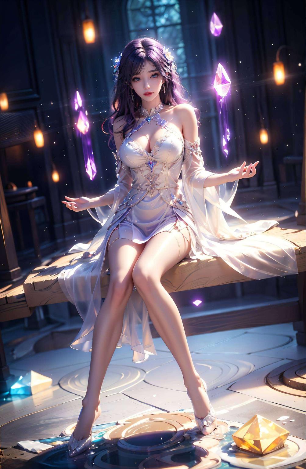 云曦眼含泪水画面中