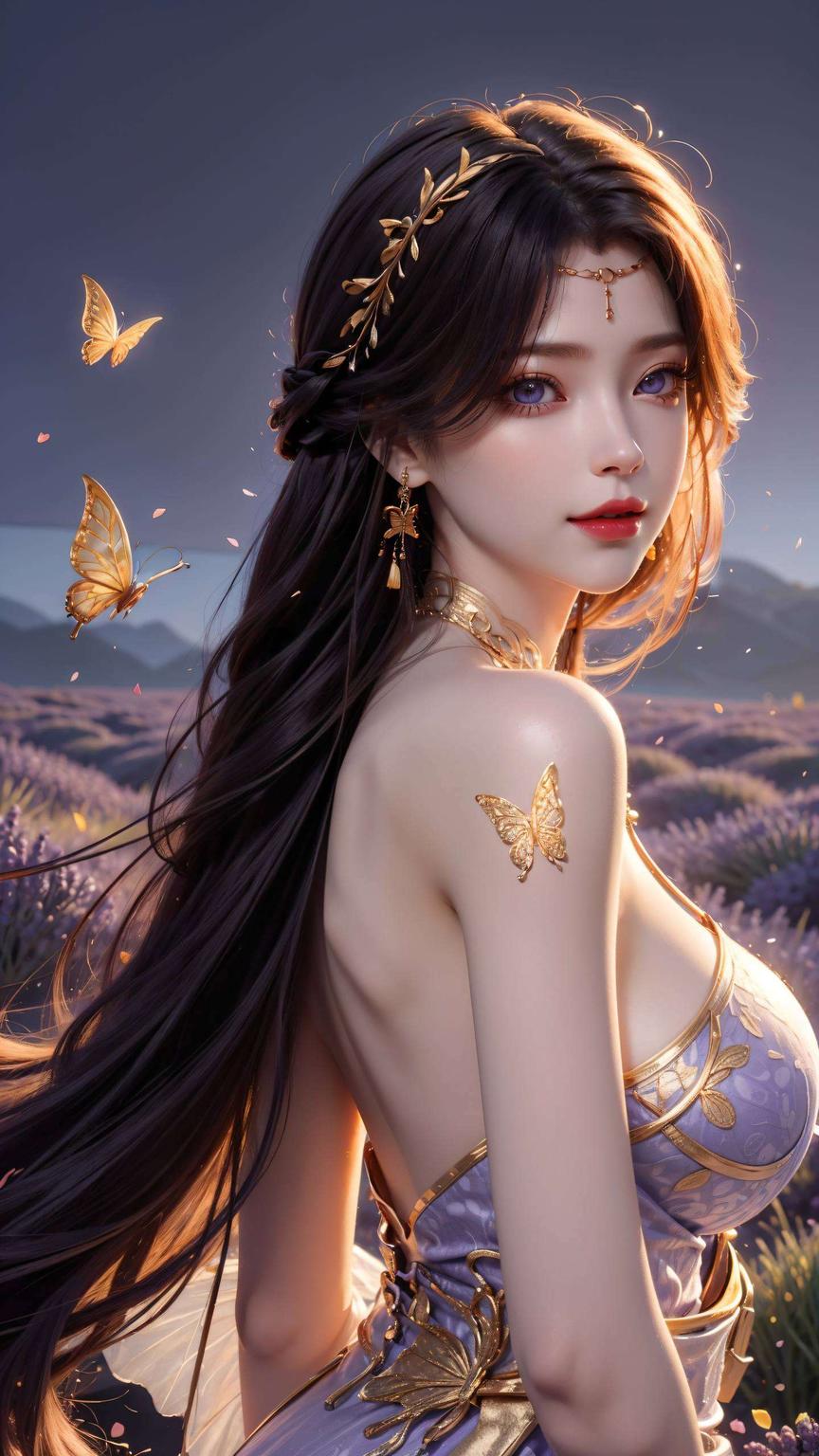 每一朵花瓣都诉说着他们的爱情故事在这绚烂的春日里