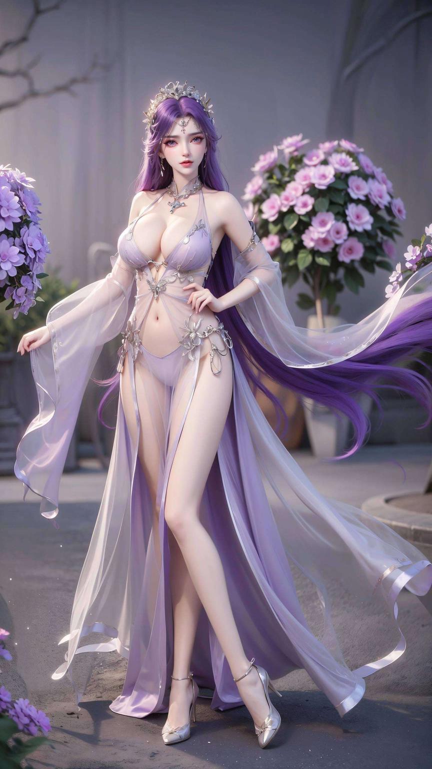 这款AI绘画的波点风格笑容素材云曦