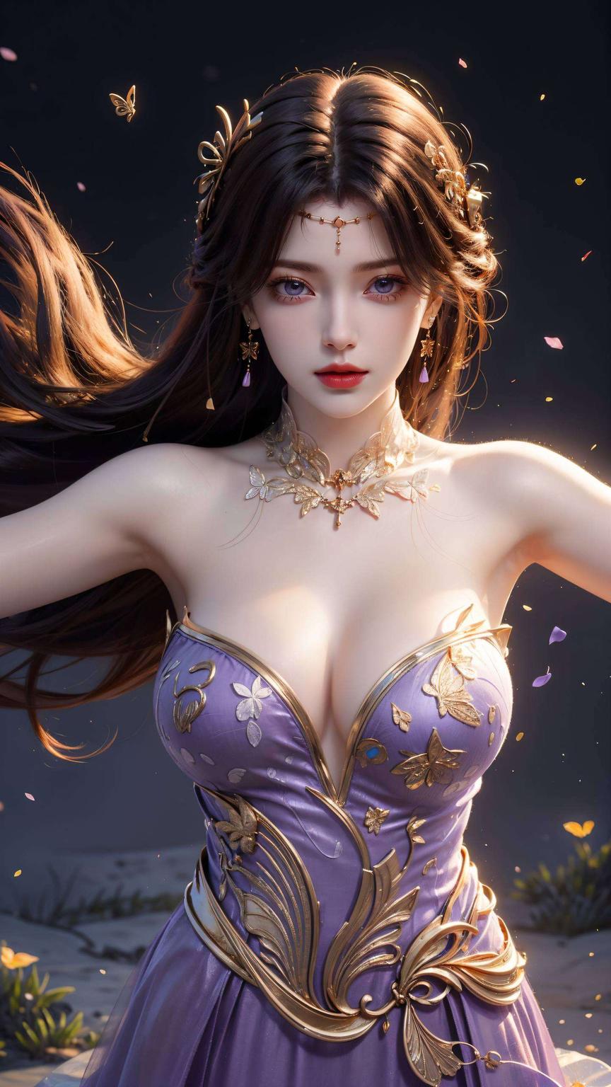 灵动的大眼睛、甜美的笑容以2560p的超清分辨率