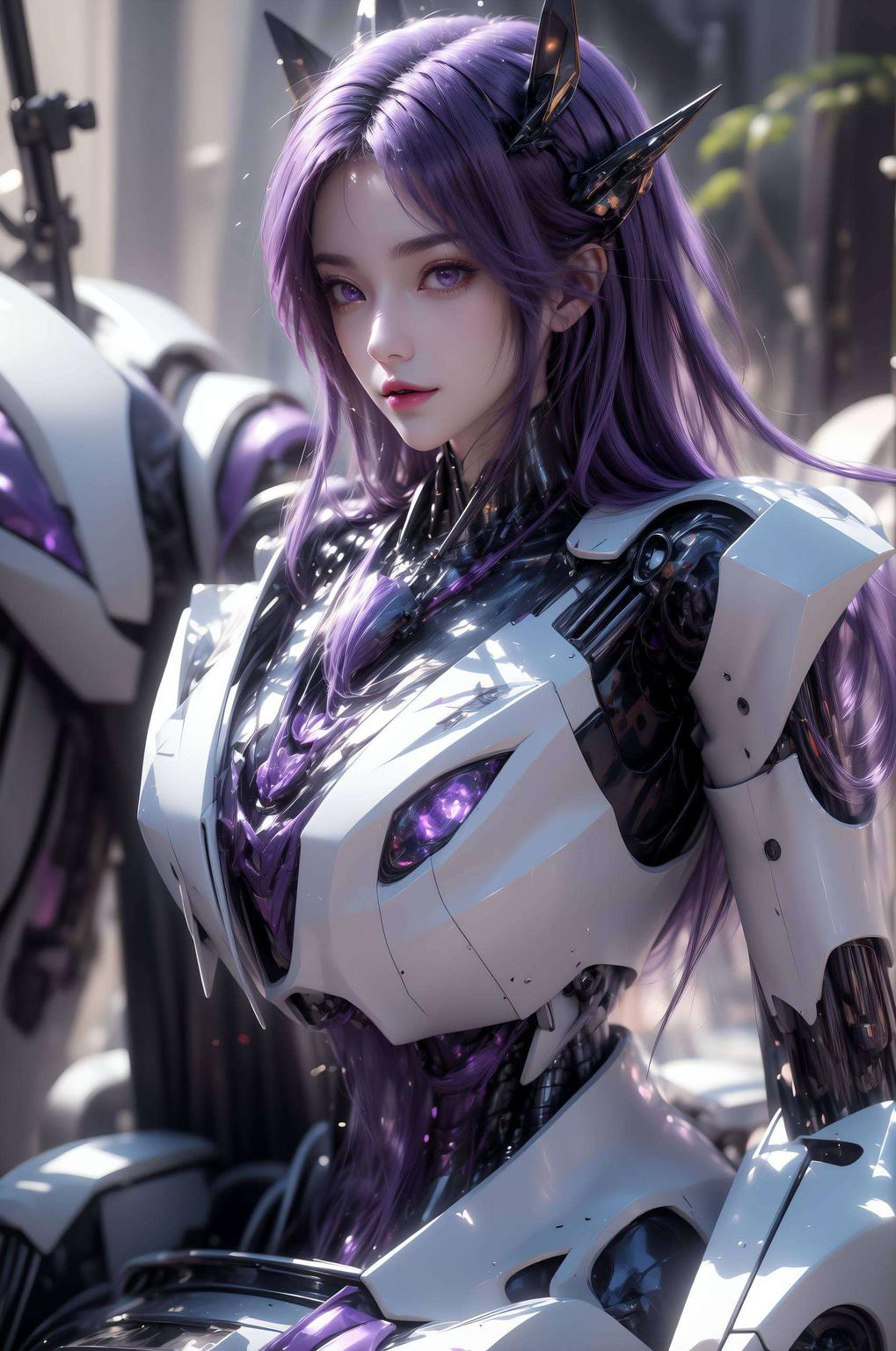 以国漫美女的婉约形象为核心这款【壁纸云曦动漫图片高清】壁纸