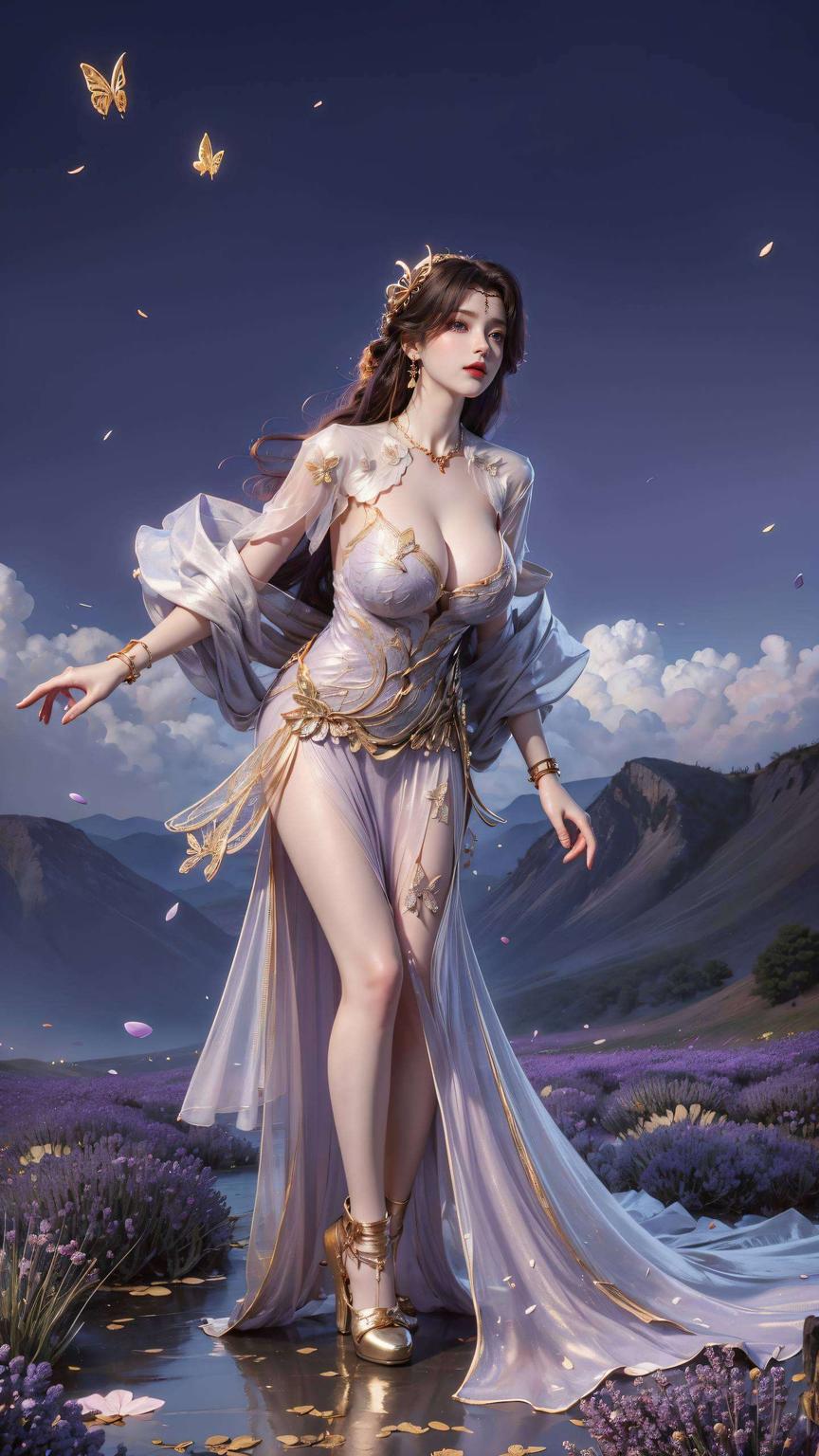 让她每一丝发丝、每一缕衣袂都生动如初她是国漫的女神