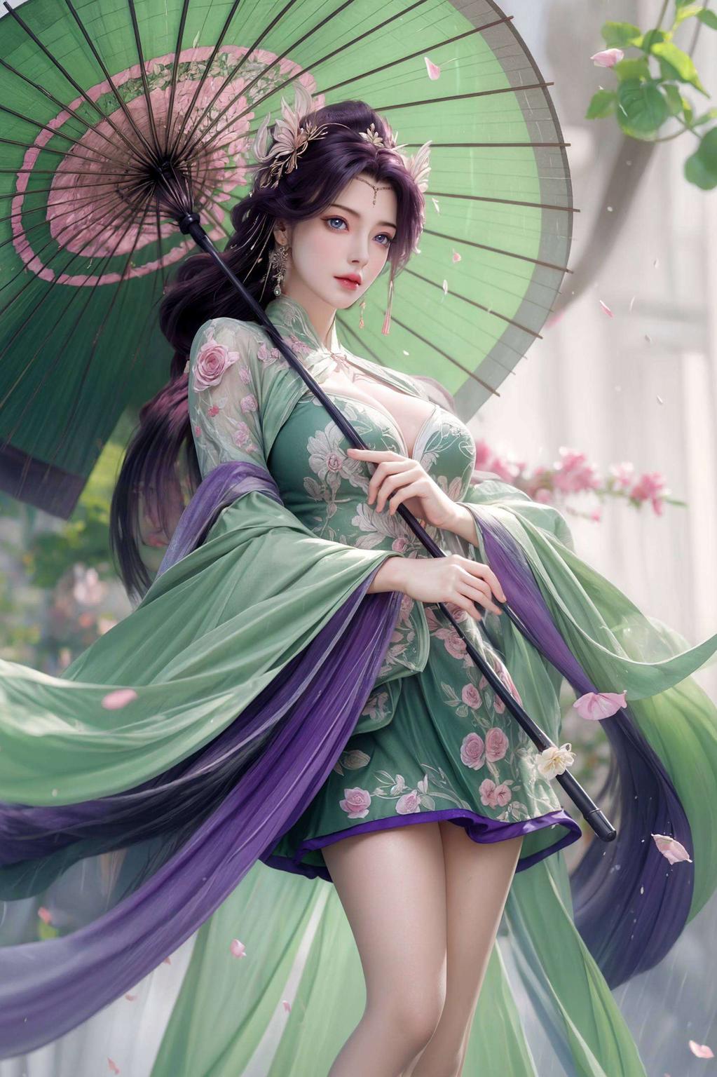云曦全屏壁纸融入细腻的水彩渲染