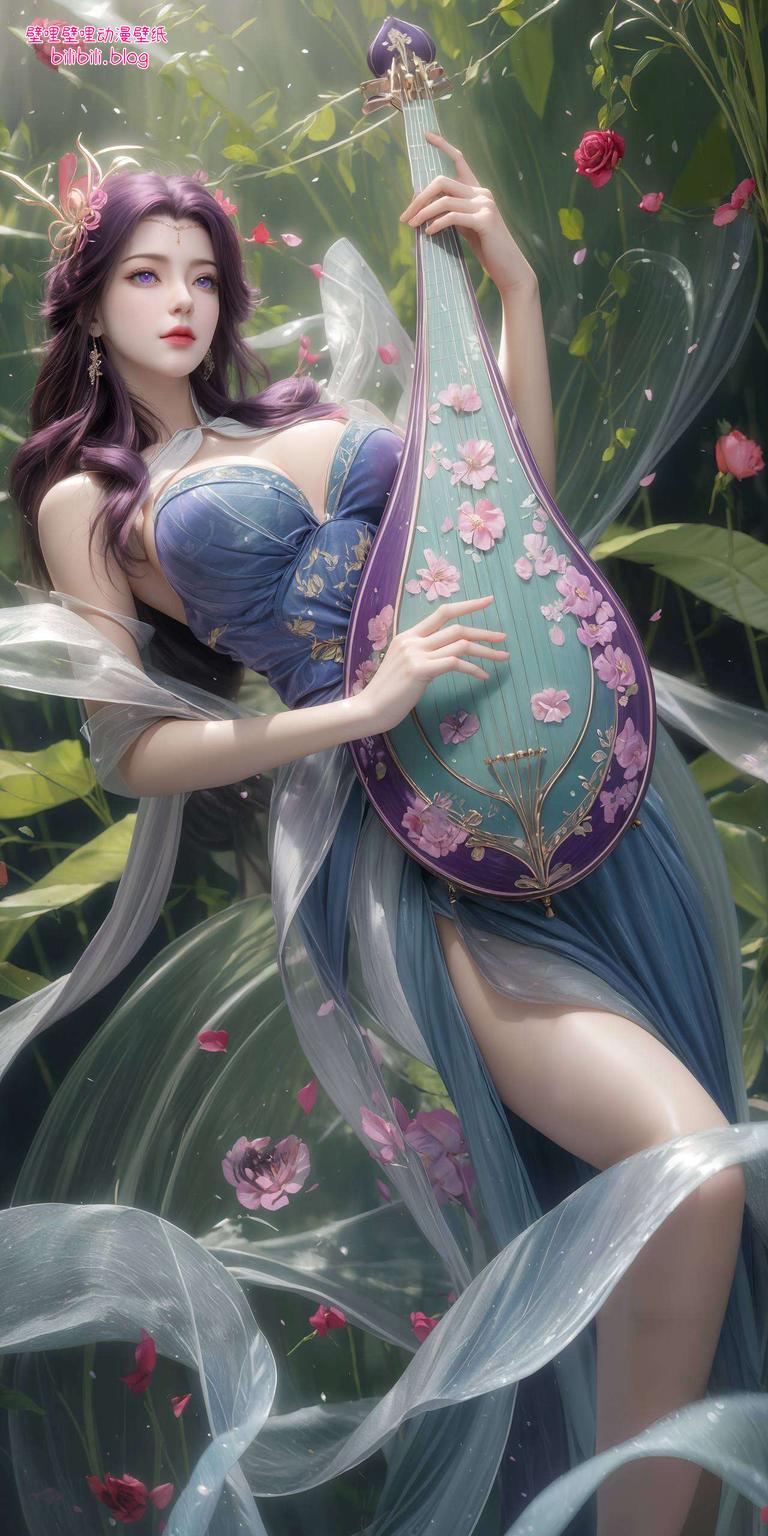 为你的手机增添一抹绚丽色彩国漫女神相伴