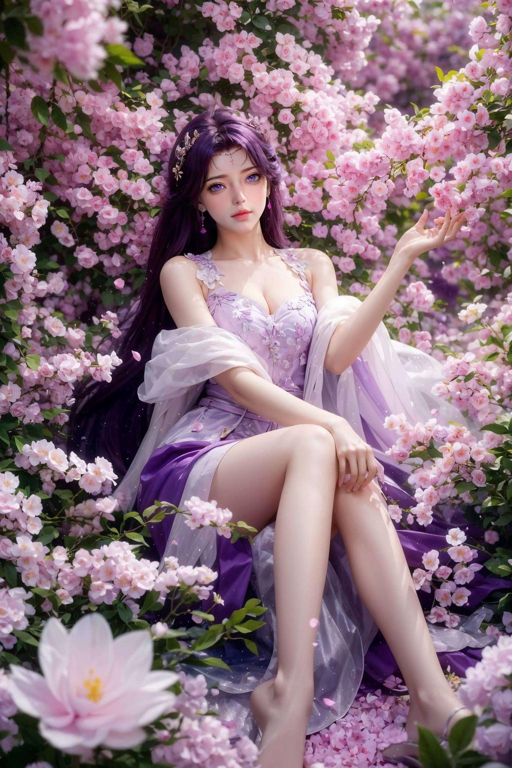 她的笑靥如画翩翩起舞在绚丽民族风中