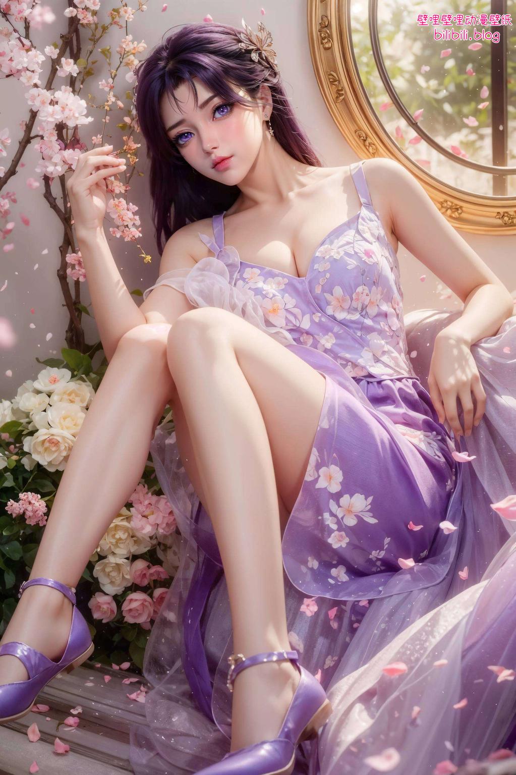 展现了她独特的魅力清晰呈现每一个细节