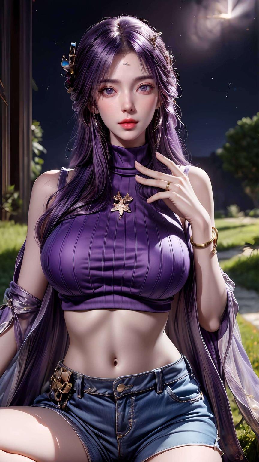这款国漫美女壁纸美艳动人