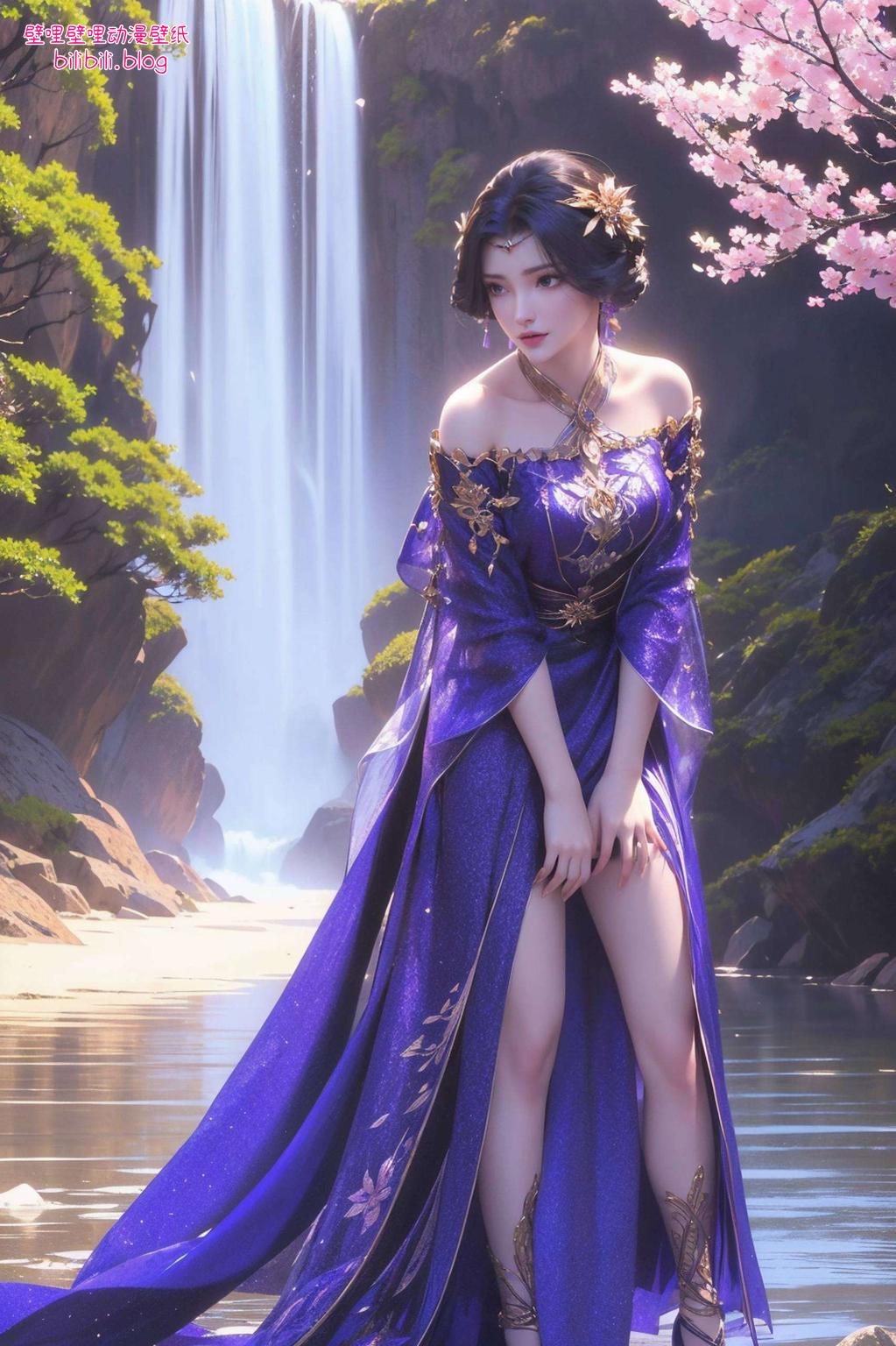 这款AI国漫女生壁纸云曦新建模动壁纸