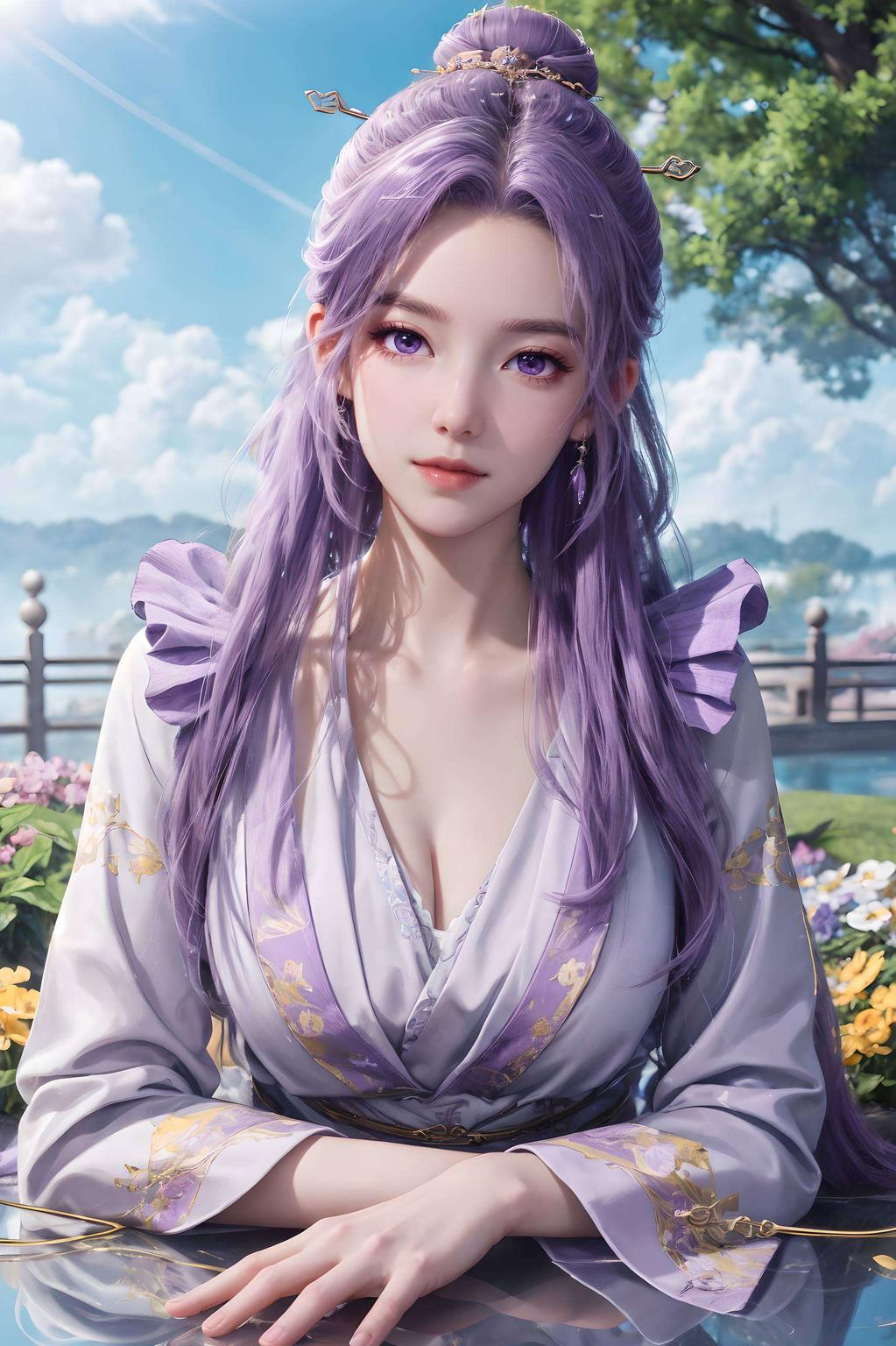 一键设定让你的电脑瞬间变身国漫美女的专属舞台