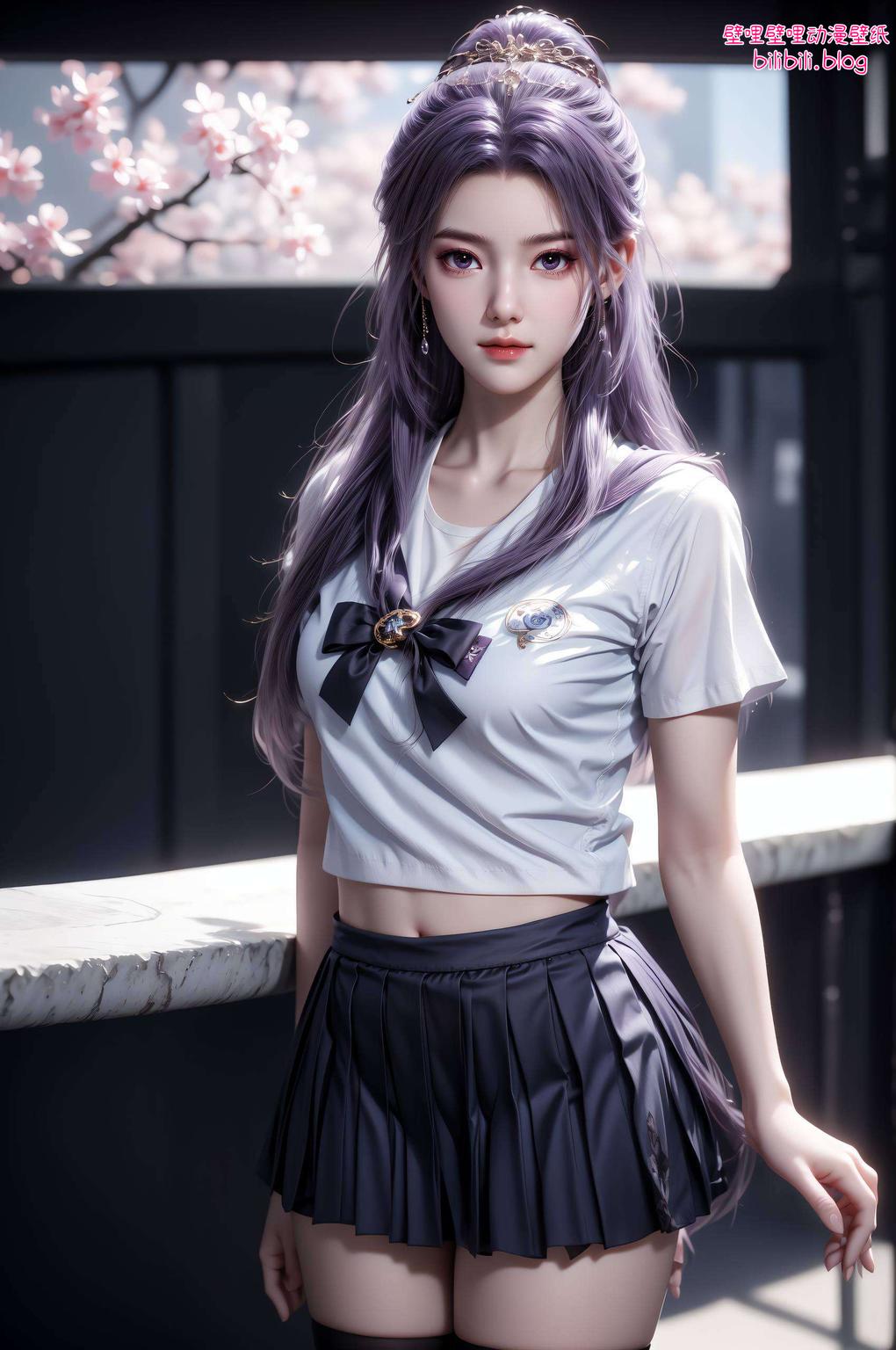 她的每一次眨眼都仿佛能点亮星辰穿梭在梦幻般的国漫世界