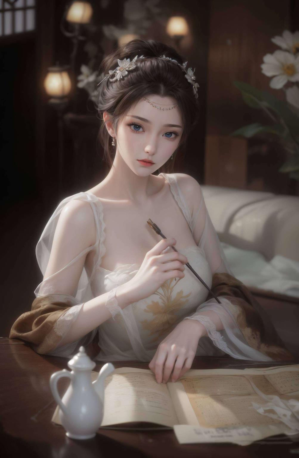 云韵黑底壁纸流畅线条