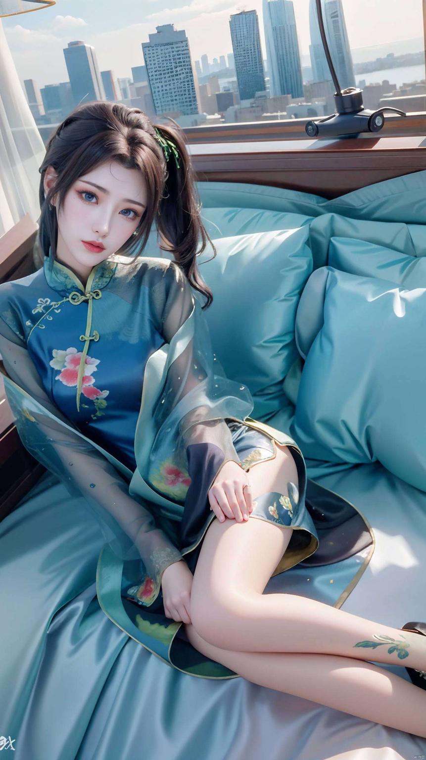 1080p超清画质细腻描绘女主AI的灵动神韵