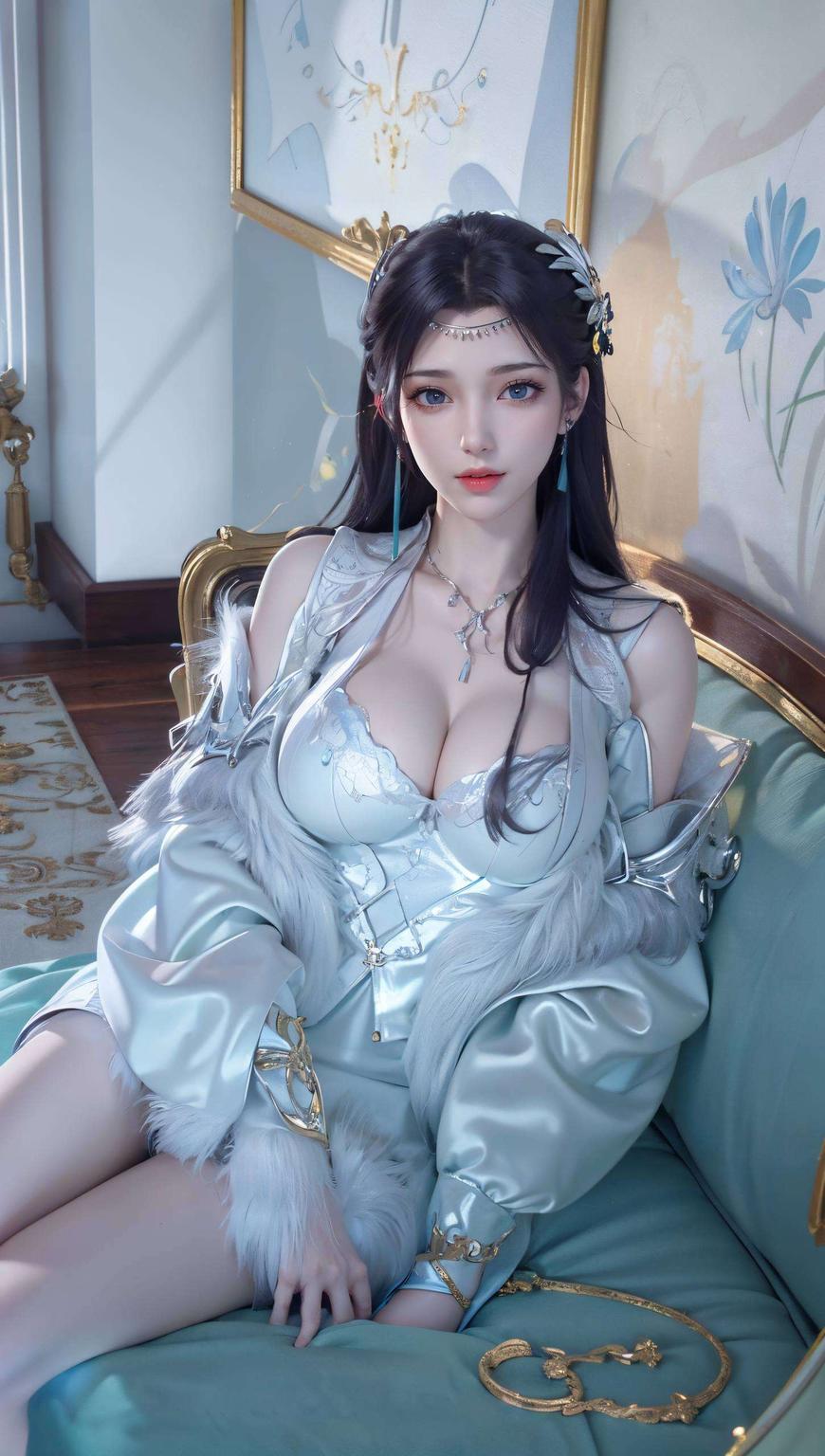 她的每一次动态都是艺术的绽放每一帧都如诗如画