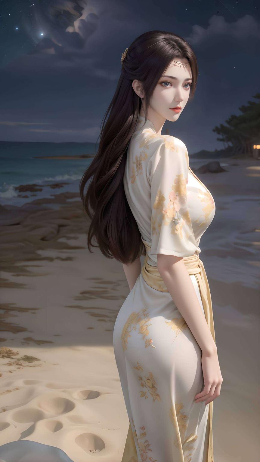 是桌面美学的完美选择让云韵的优雅身影陪伴你的每一次开机