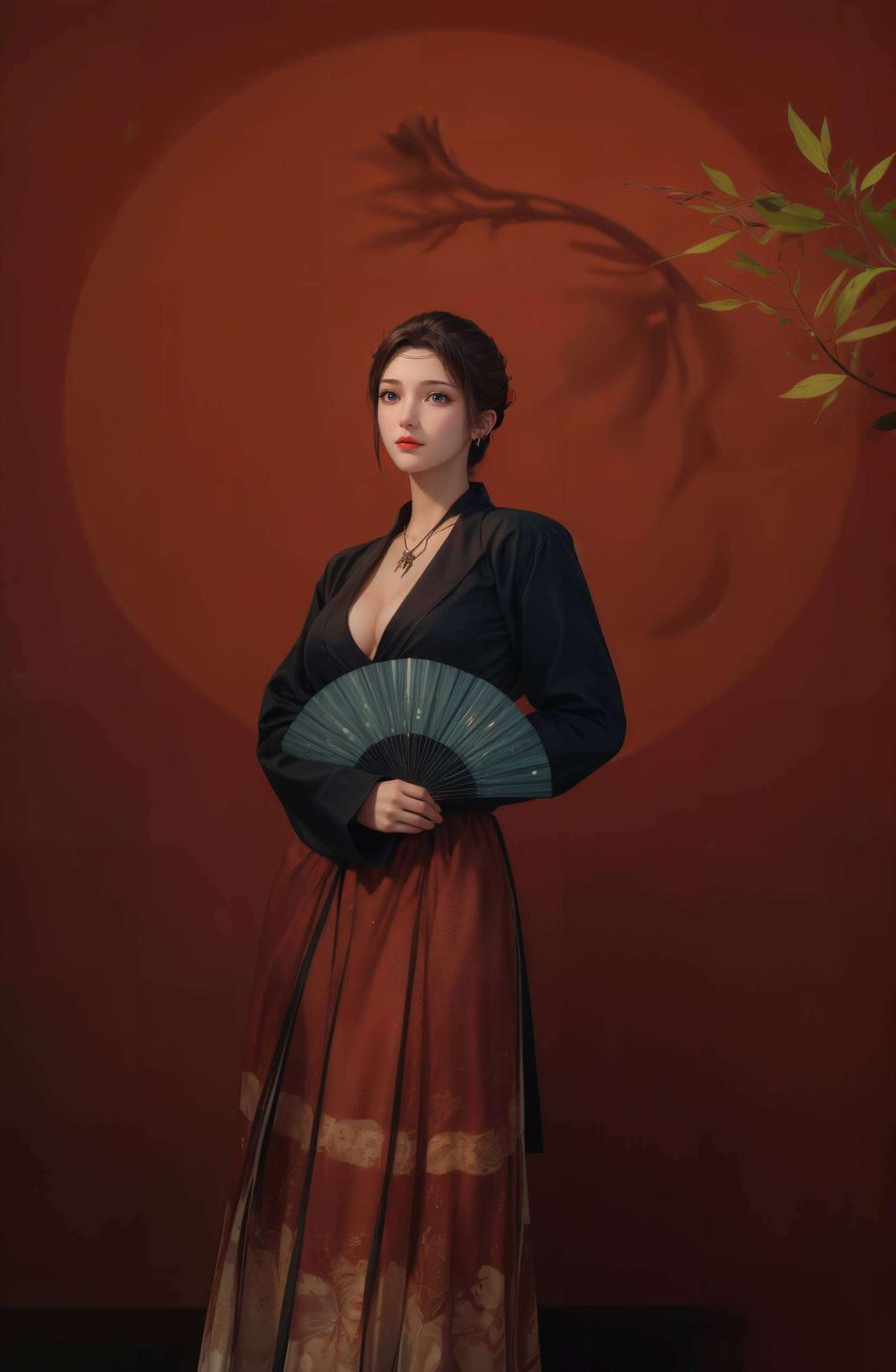 以国漫女神的独特魅力为灵感这款焰灵姬云韵壁纸