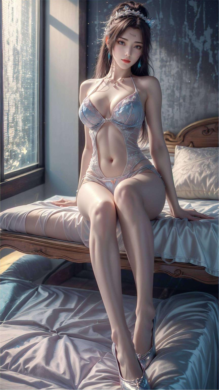 长腿壁纸超清画质为你的电脑桌面增添一抹清新的动漫风采