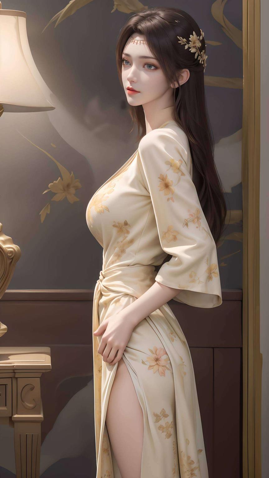 她是国漫中的女神更是抽象艺术与情感的完美融合