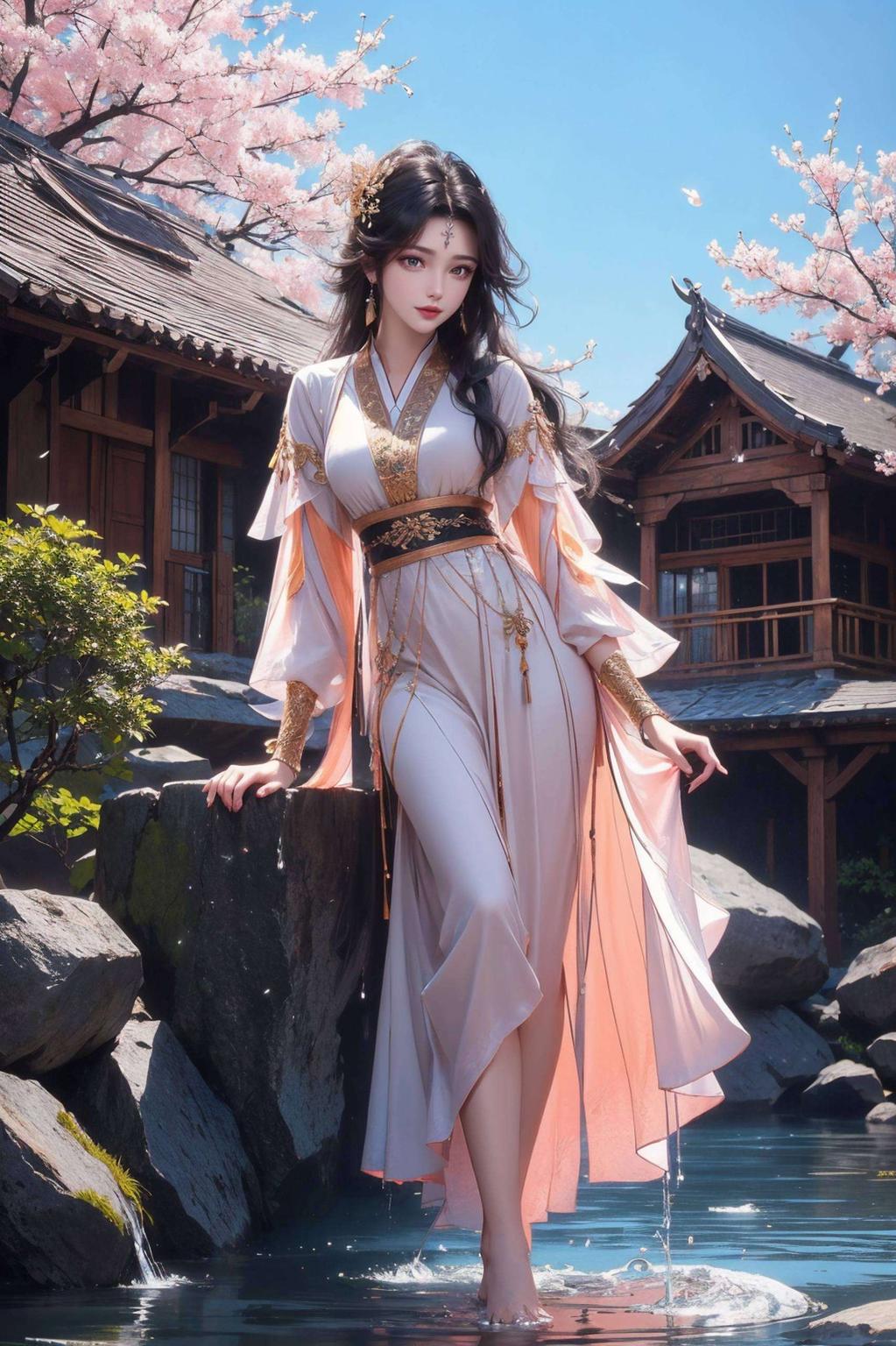 仿佛带你进入一个清新脱俗的仙境仙逆周紫虹的神秘魅力