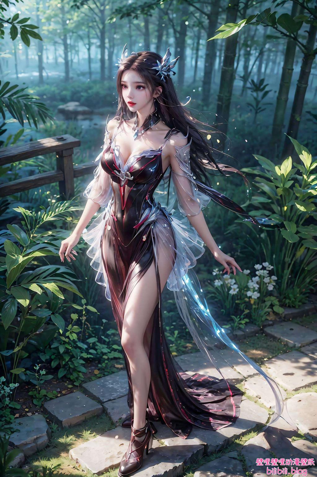 带你穿越到那个纯真的童年时光简直萌化了一众粉丝的心！这款超好看的国漫女主AI格纹苹果国漫女神唯美手机壁纸