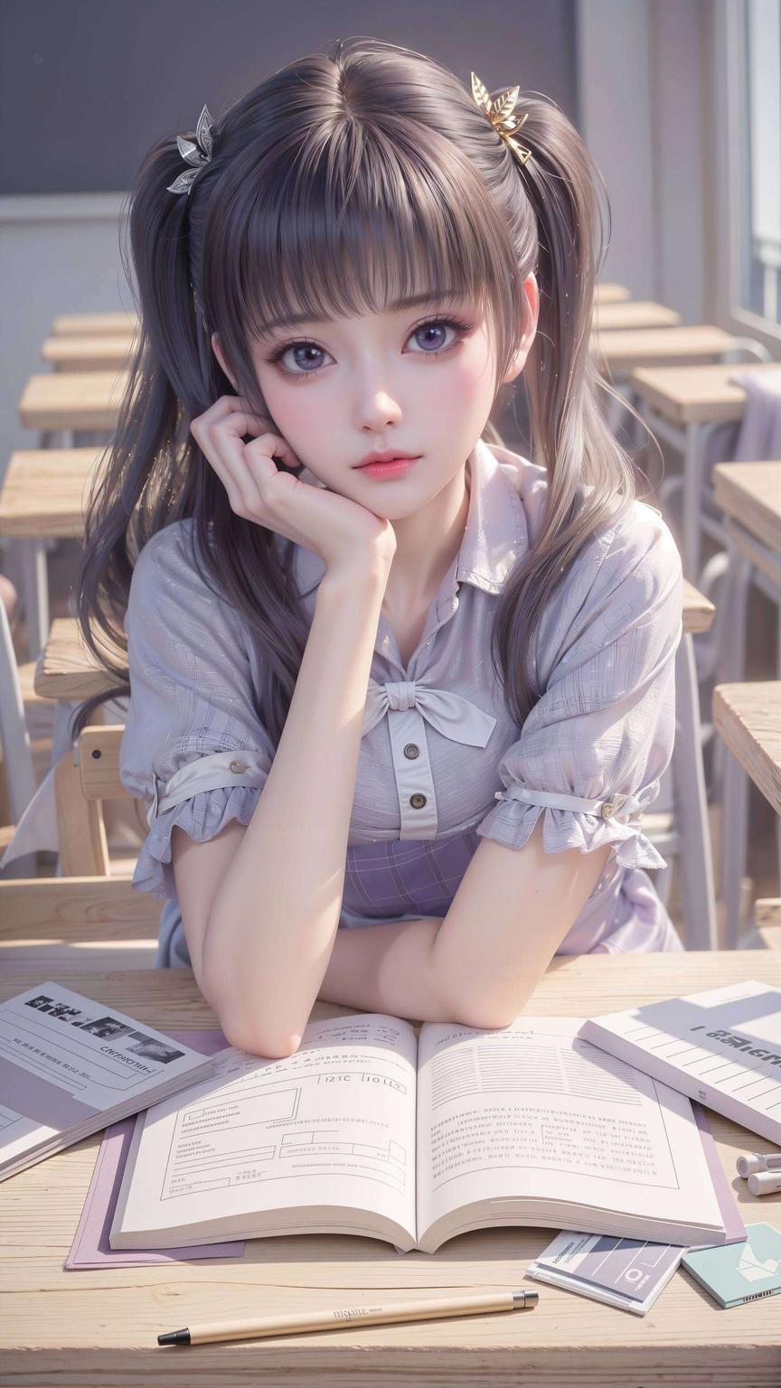 紫妍照片壁纸高清图仿佛跃然屏上不仅是视觉的盛宴