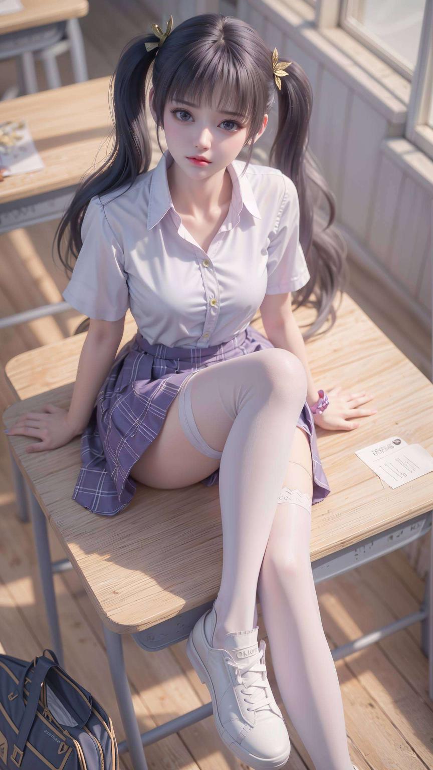 每一帧都如诗如画尽显紫妍的灵动与魅力