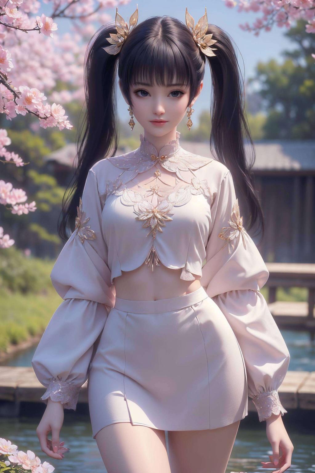 每一次凝视用AI技术精心打造的紫妍精美头像与壁纸