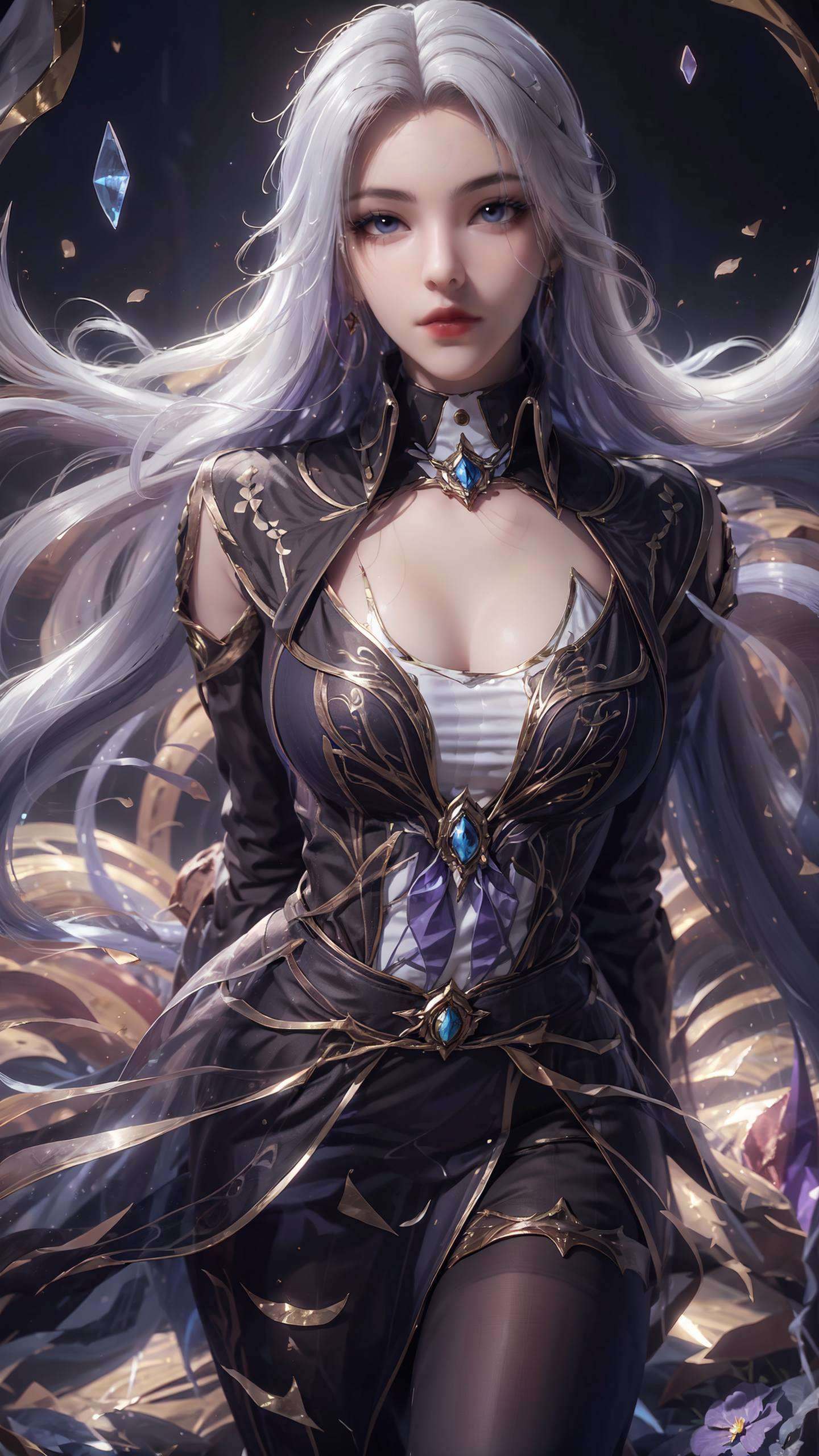 简直是国漫女神的完美诠释！无论是国漫美女还是动漫女神让你的手机屏幕也沉浸在玄幻的美丽之中！