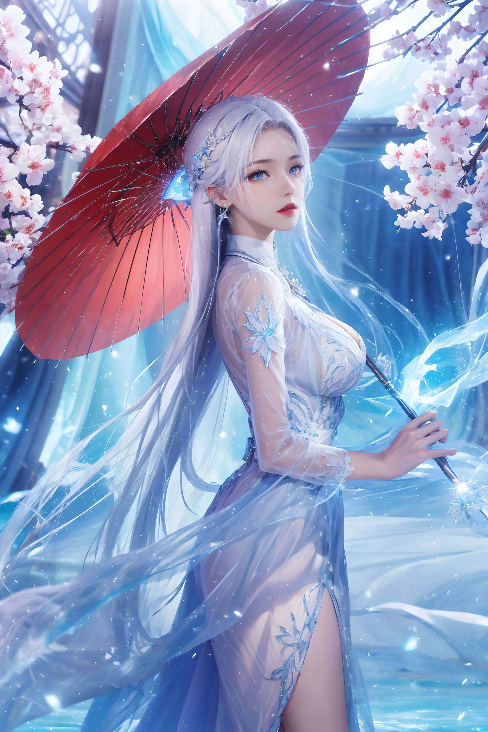 这样的女神仿佛能看穿一切虚妄