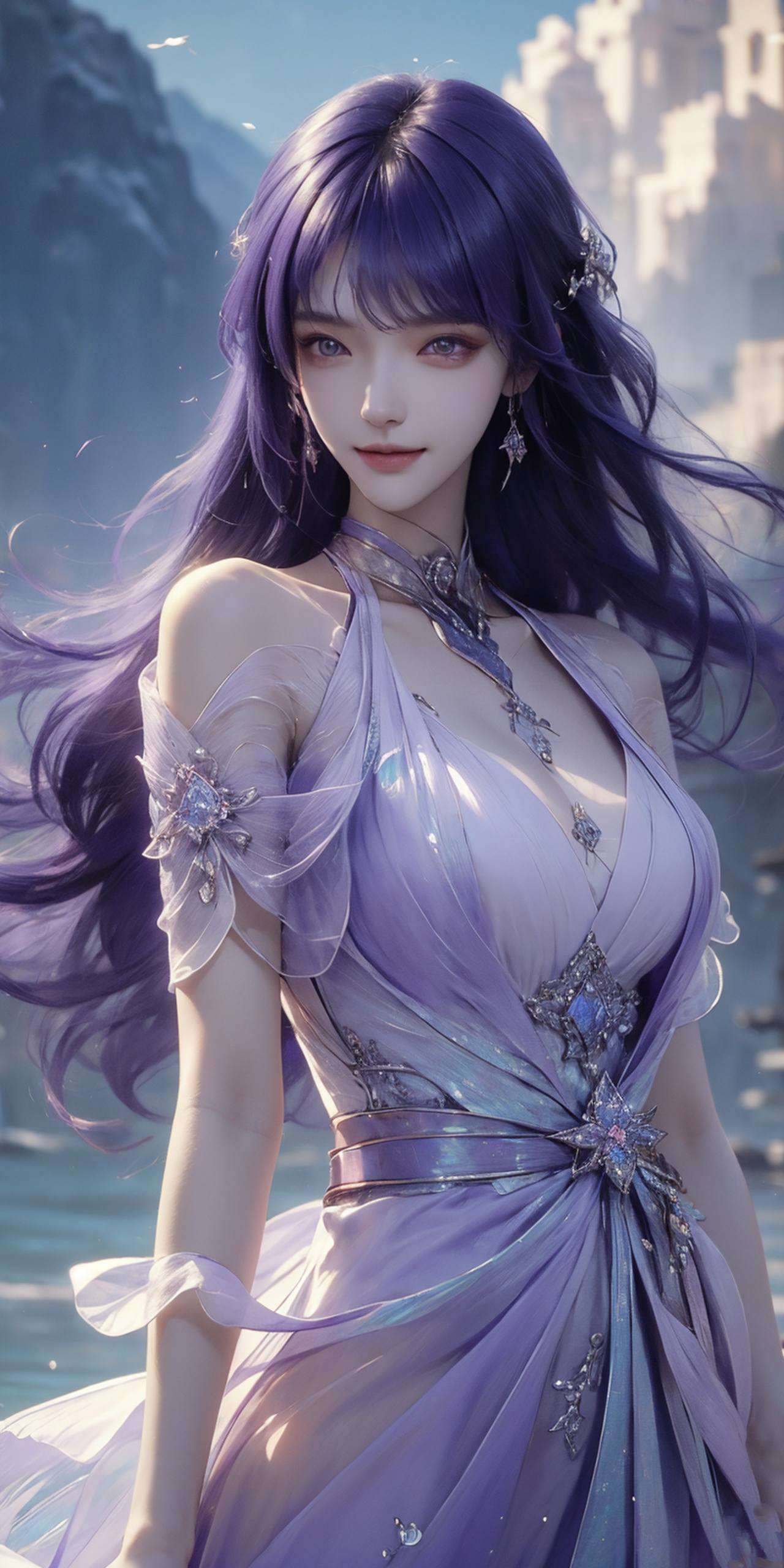 今天给大家带来的是我们国漫女神圣采儿的动态壁纸合集！想象一下清新又炫酷！