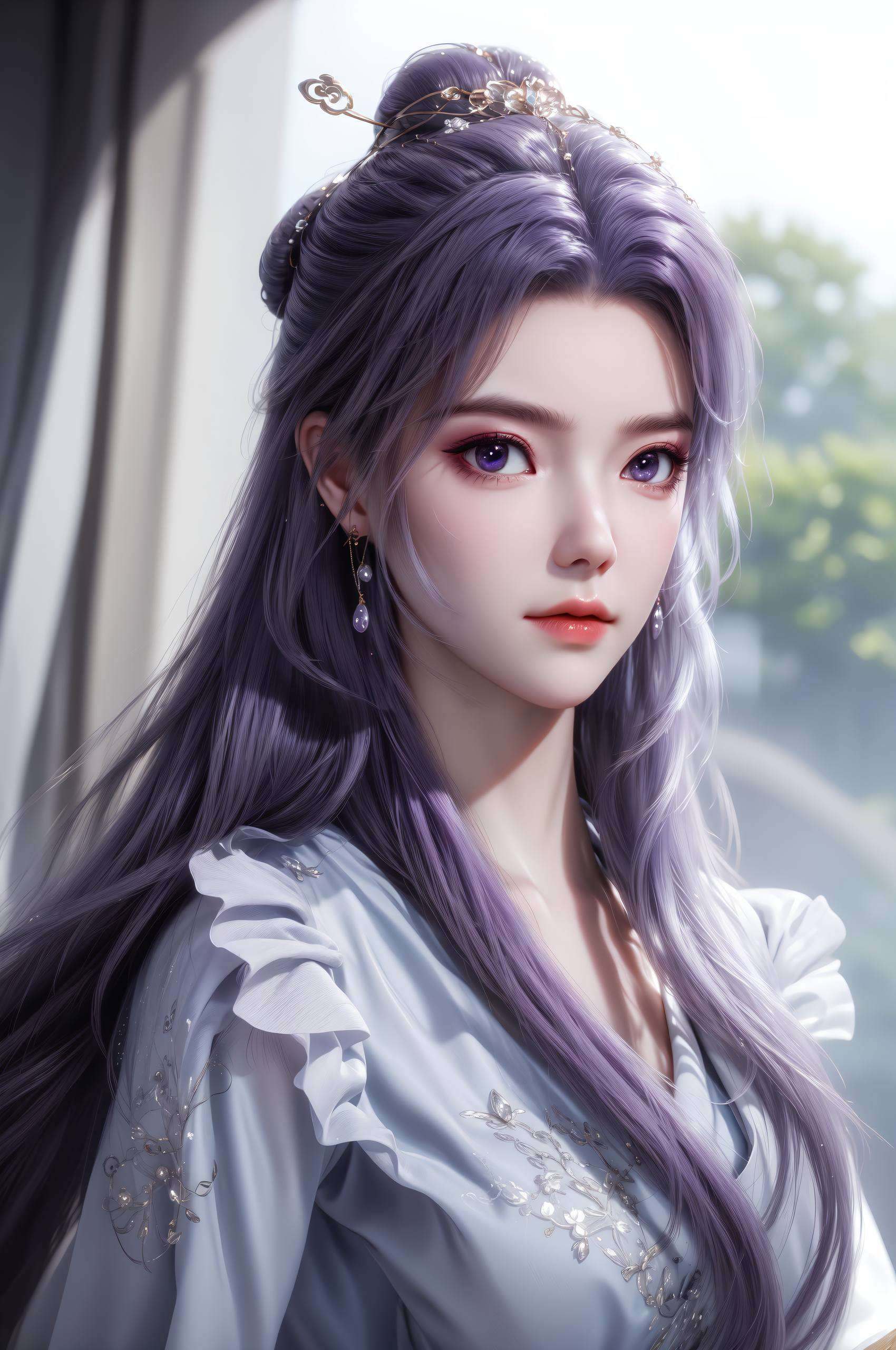 要不要来一张我的高清壁纸？”嘻嘻配上那深邃的眼神