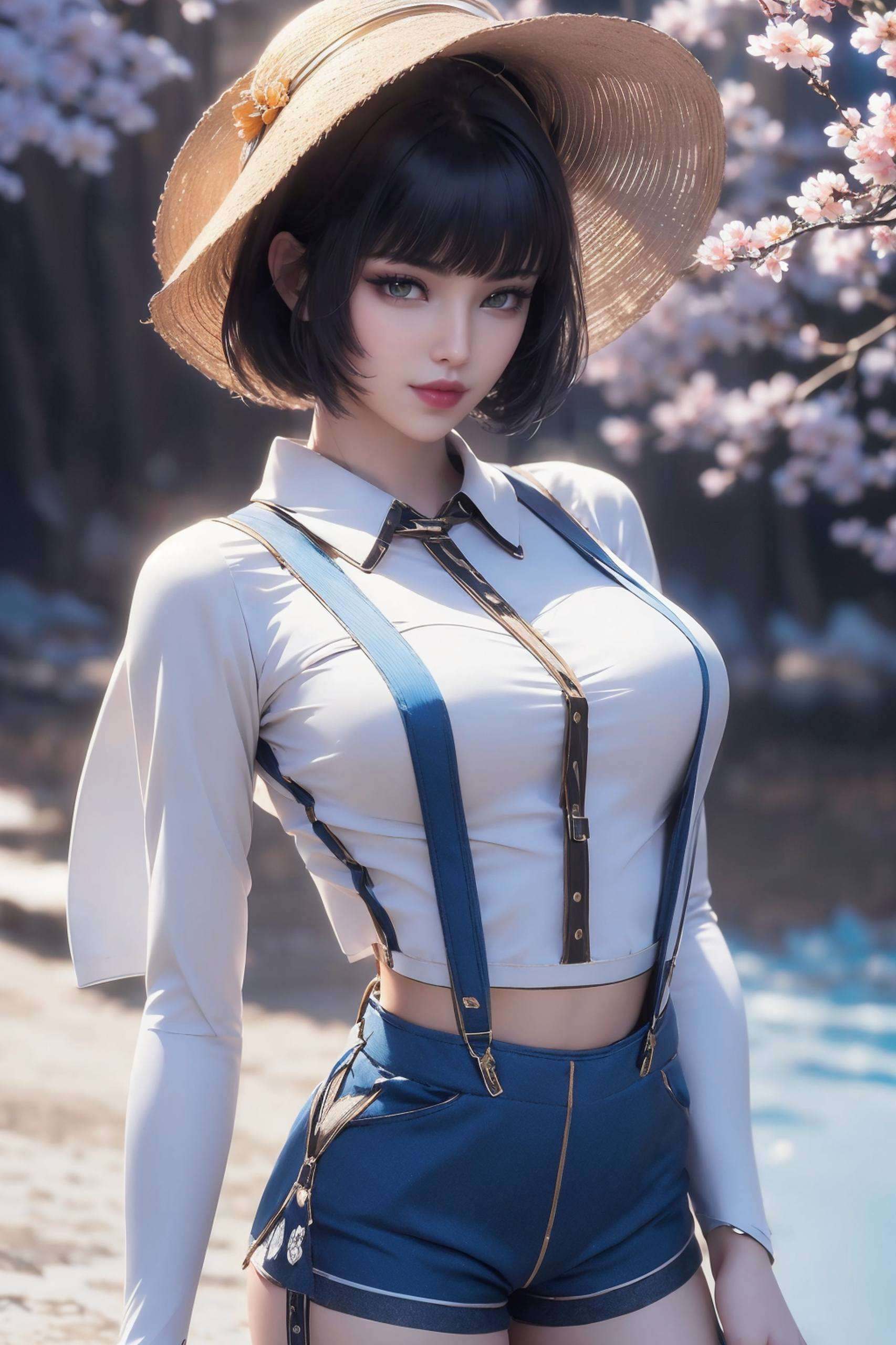 她的眼神深邃如夜空姬青如一颗璀璨的星辰