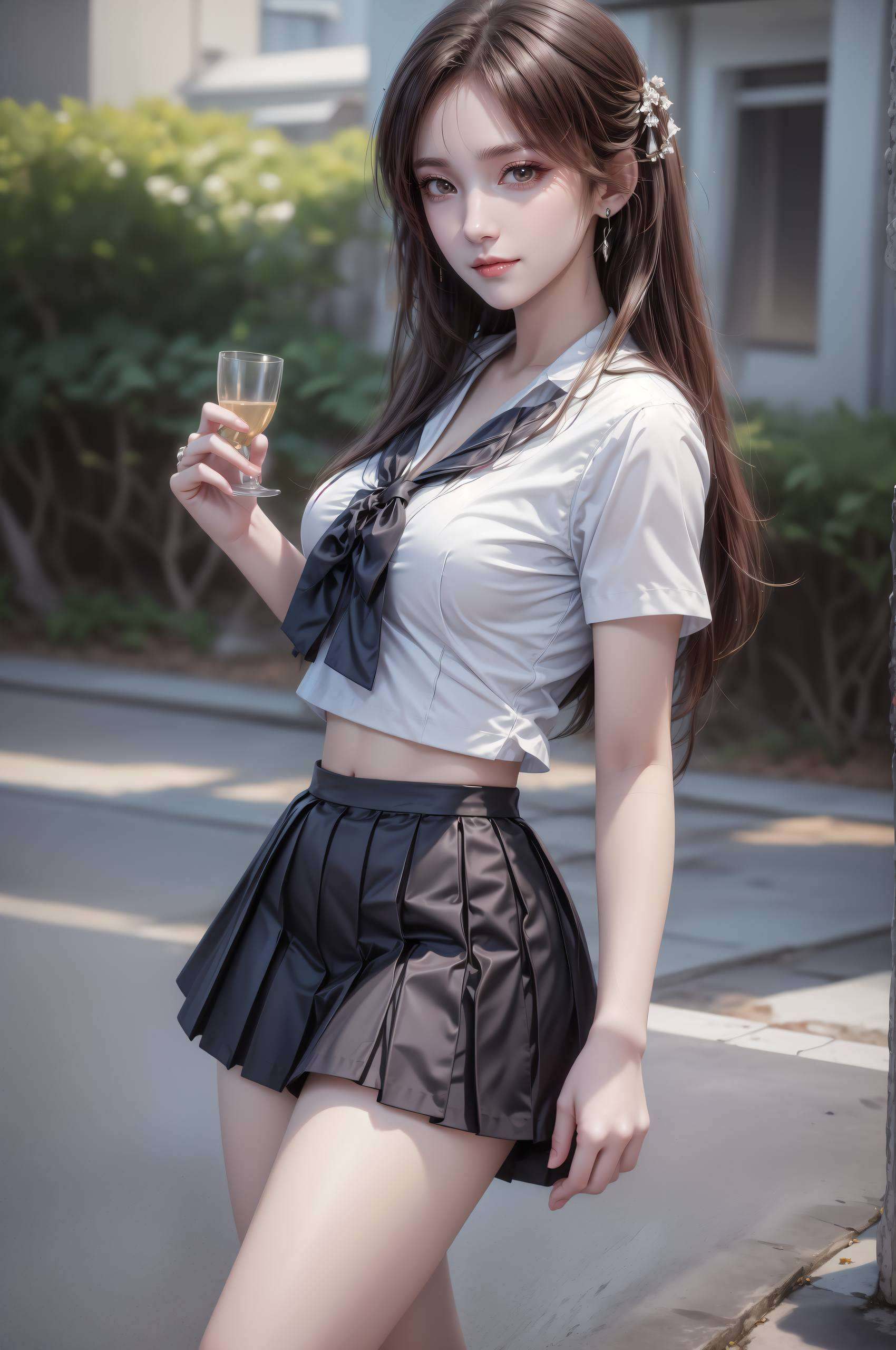 准备好和我一起吞噬星空了吗？”这张壁纸不仅高清到让你能数清她的每一根睫毛还极简到让你的桌面瞬间变得高大上