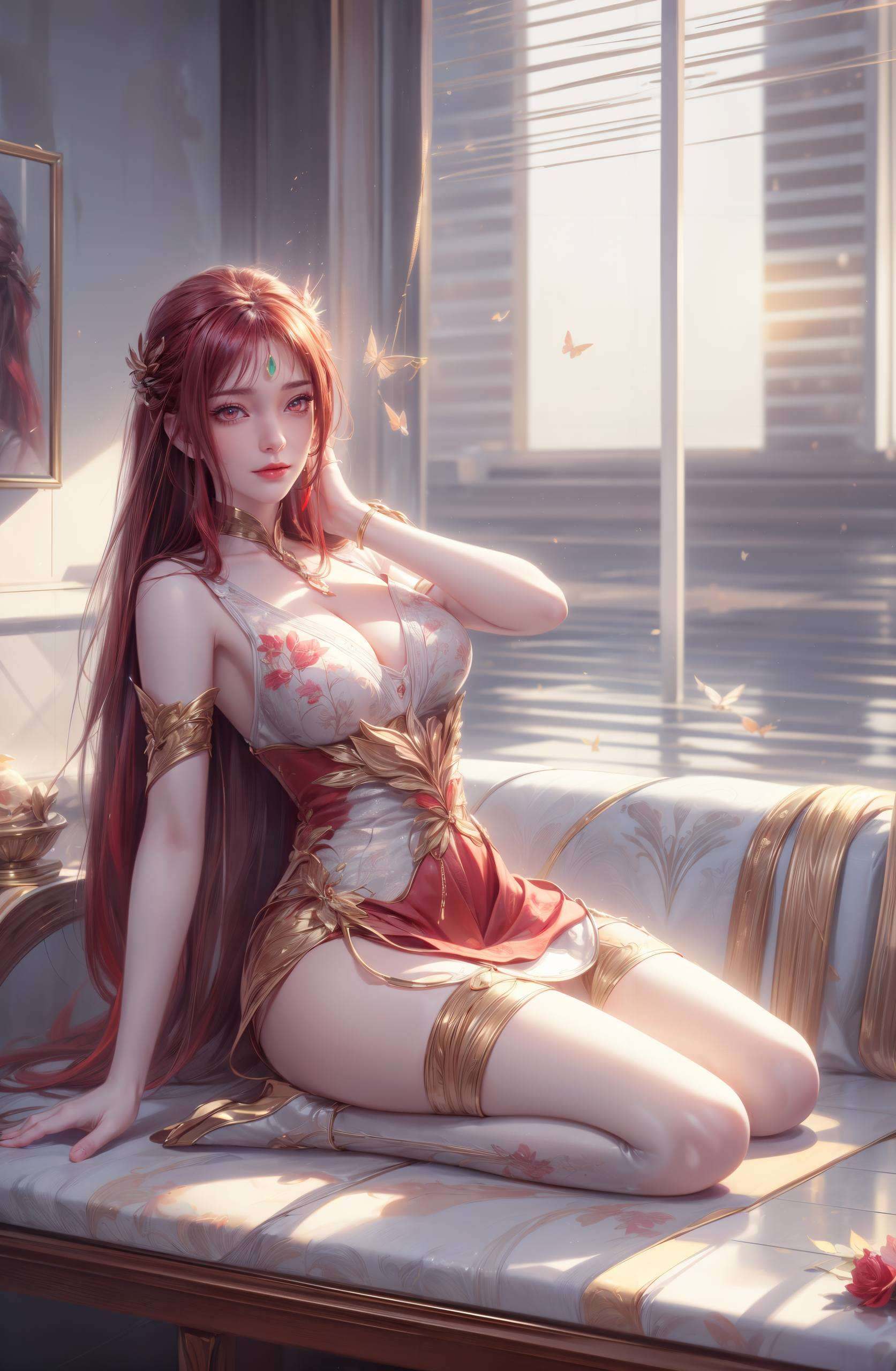 红凰壁纸国漫女神