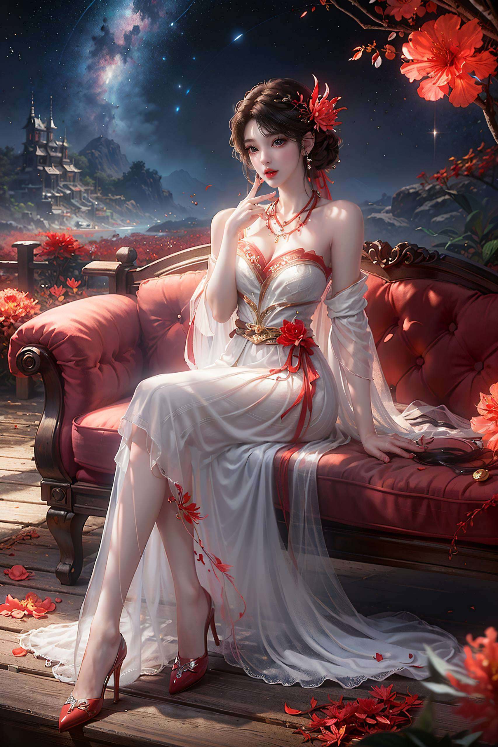 不仅拥有着令人窒息的美貌还是她的微笑