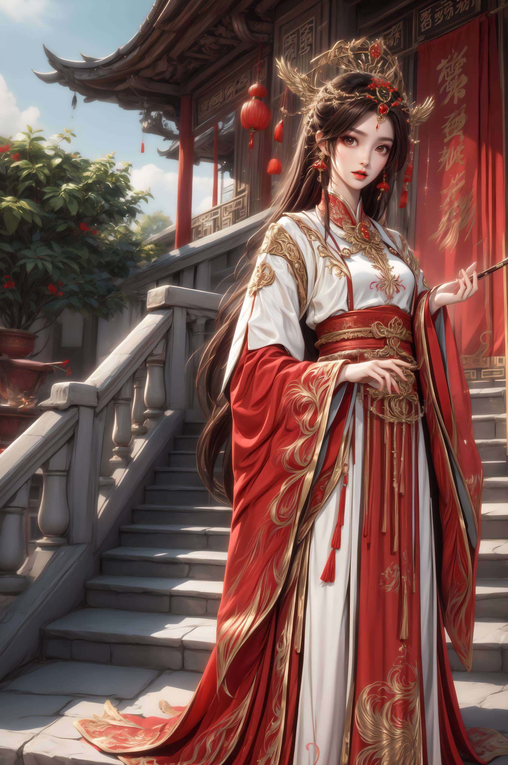 这位来自完美世界的国漫女神看到她的壁纸