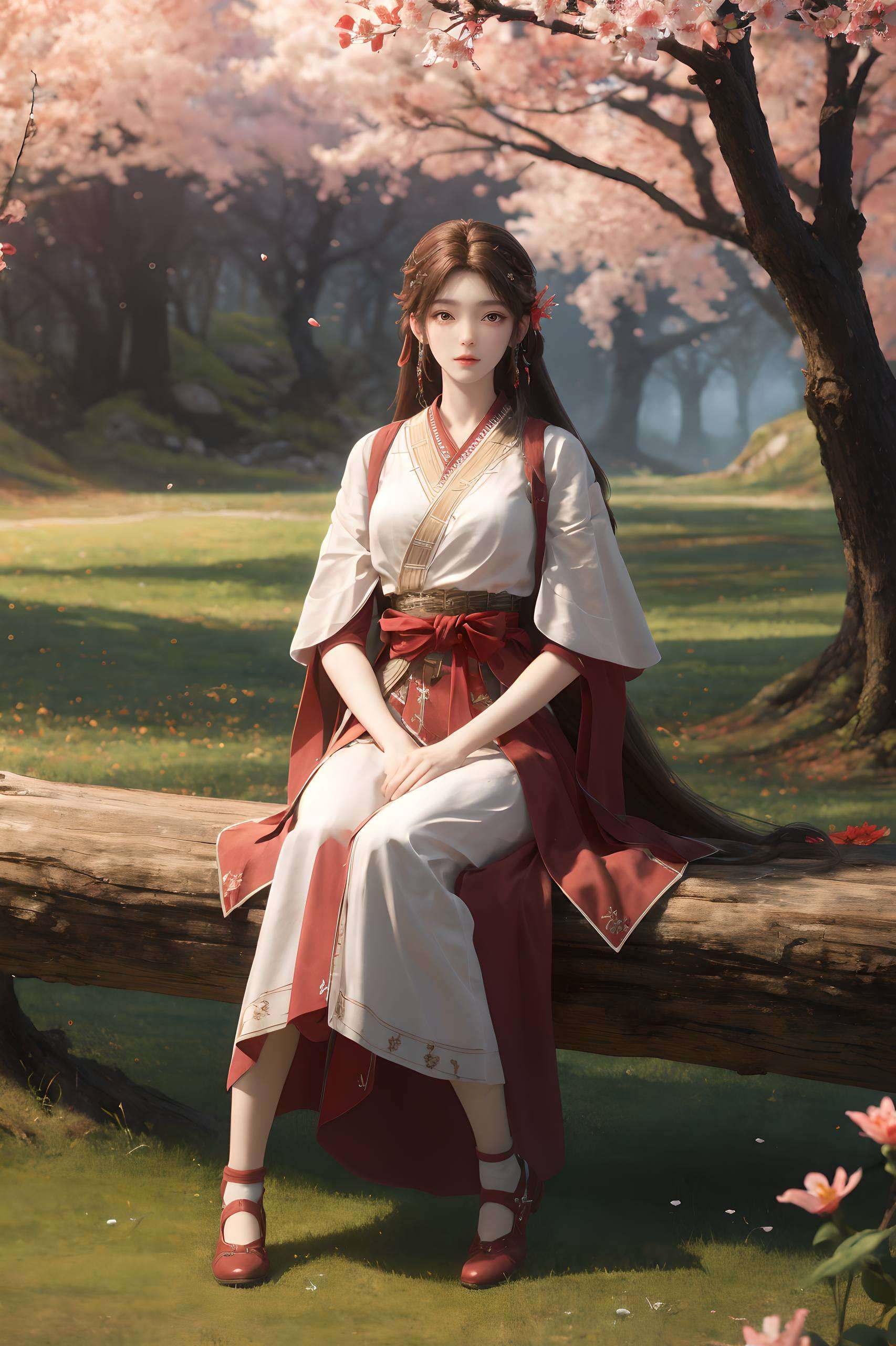少女之姿容颜绝世
