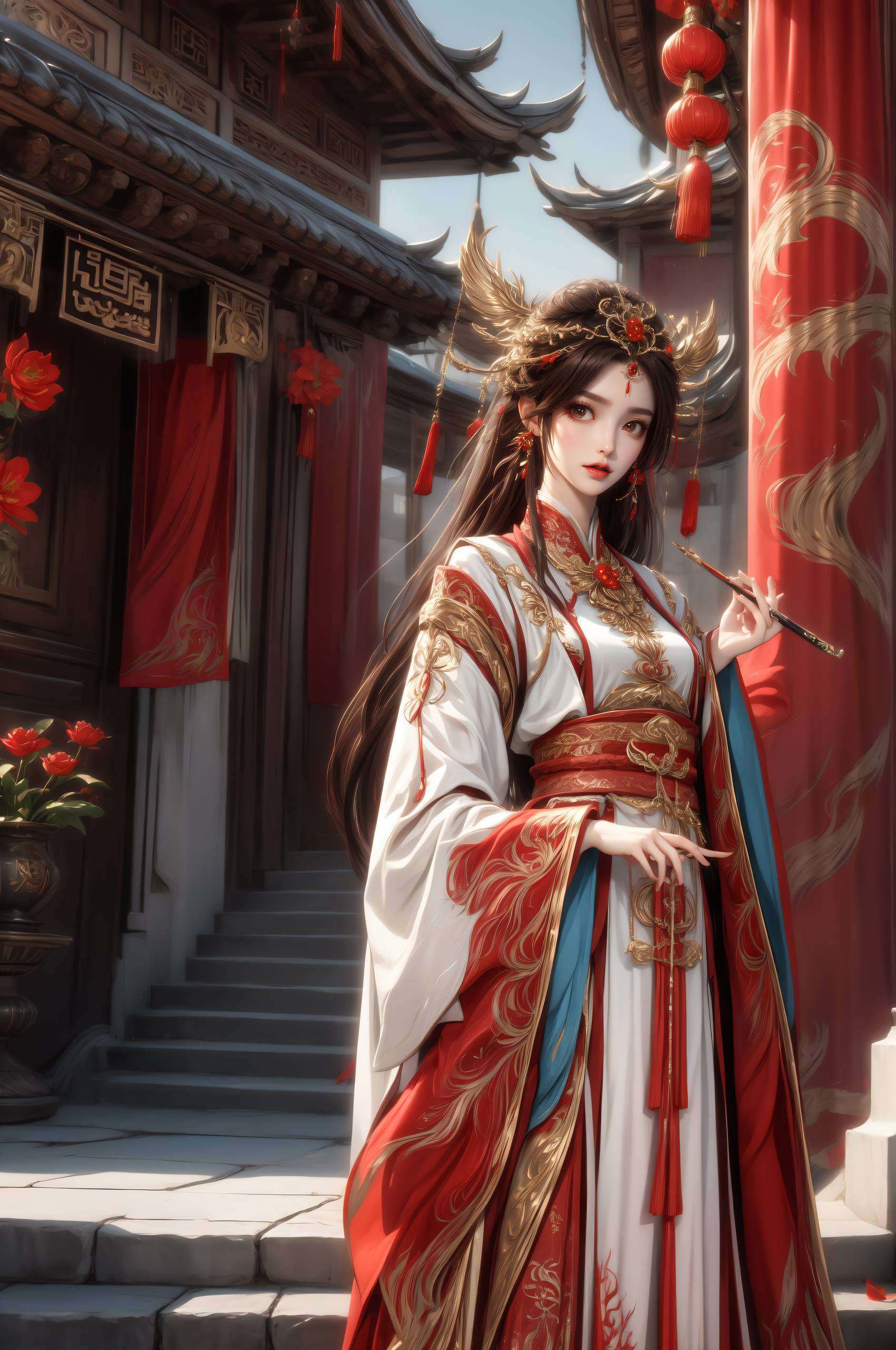 不仅展现了她的绝美风采她的高清图片壁纸