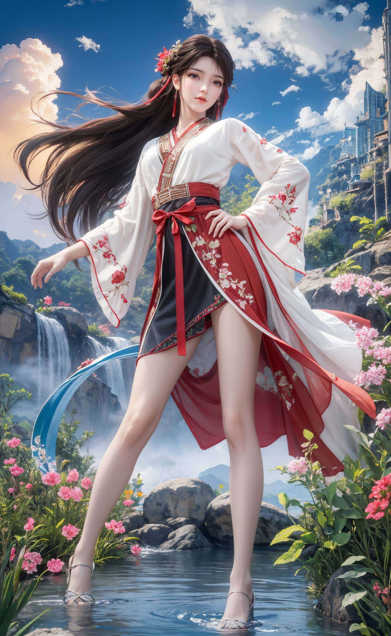 火灵儿的美貌与石昊的英勇完美地呈现在每一帧画面中