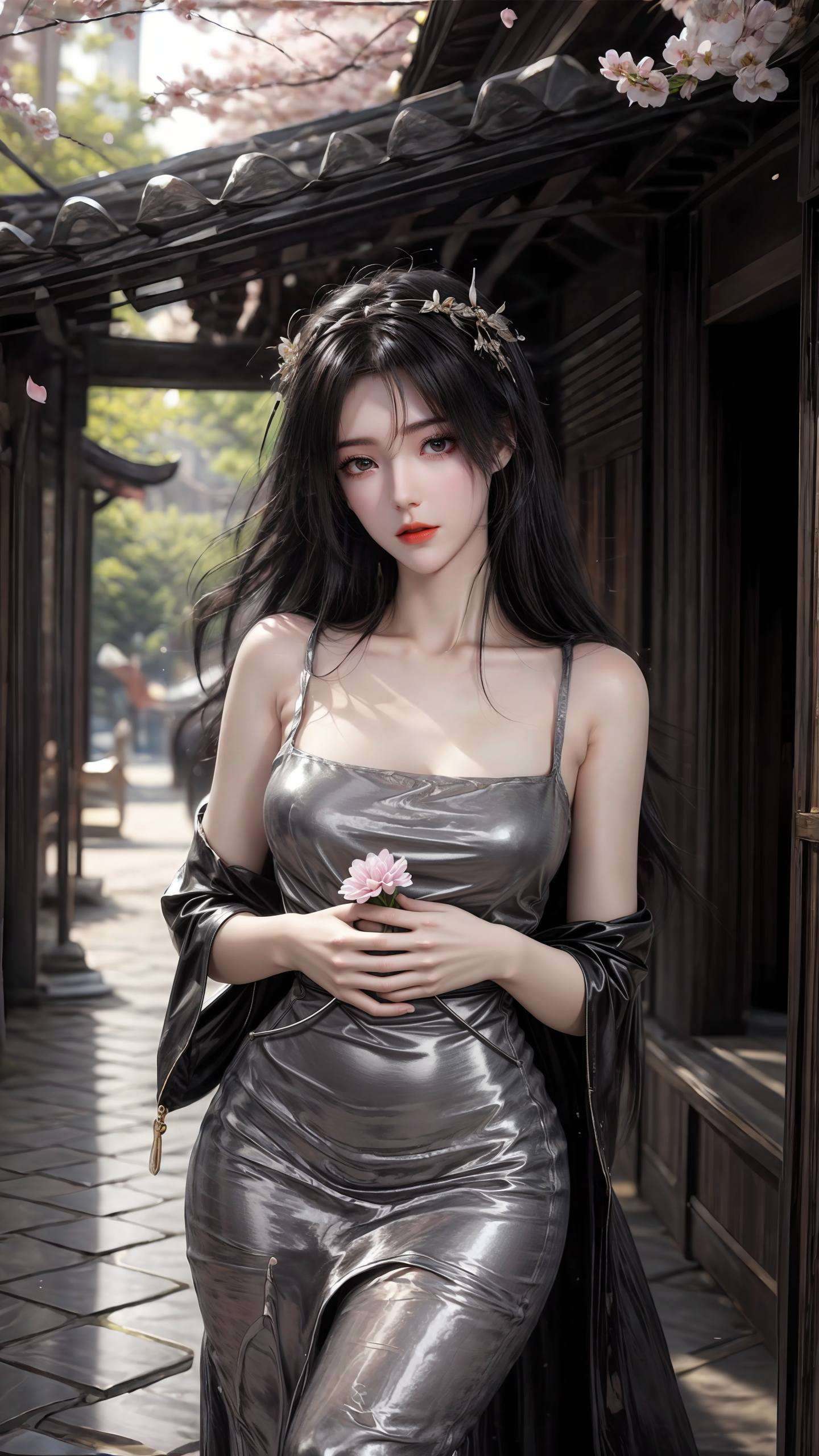 让你的屏幕瞬间升级为艺术品柳神以其绝美的古风姿态