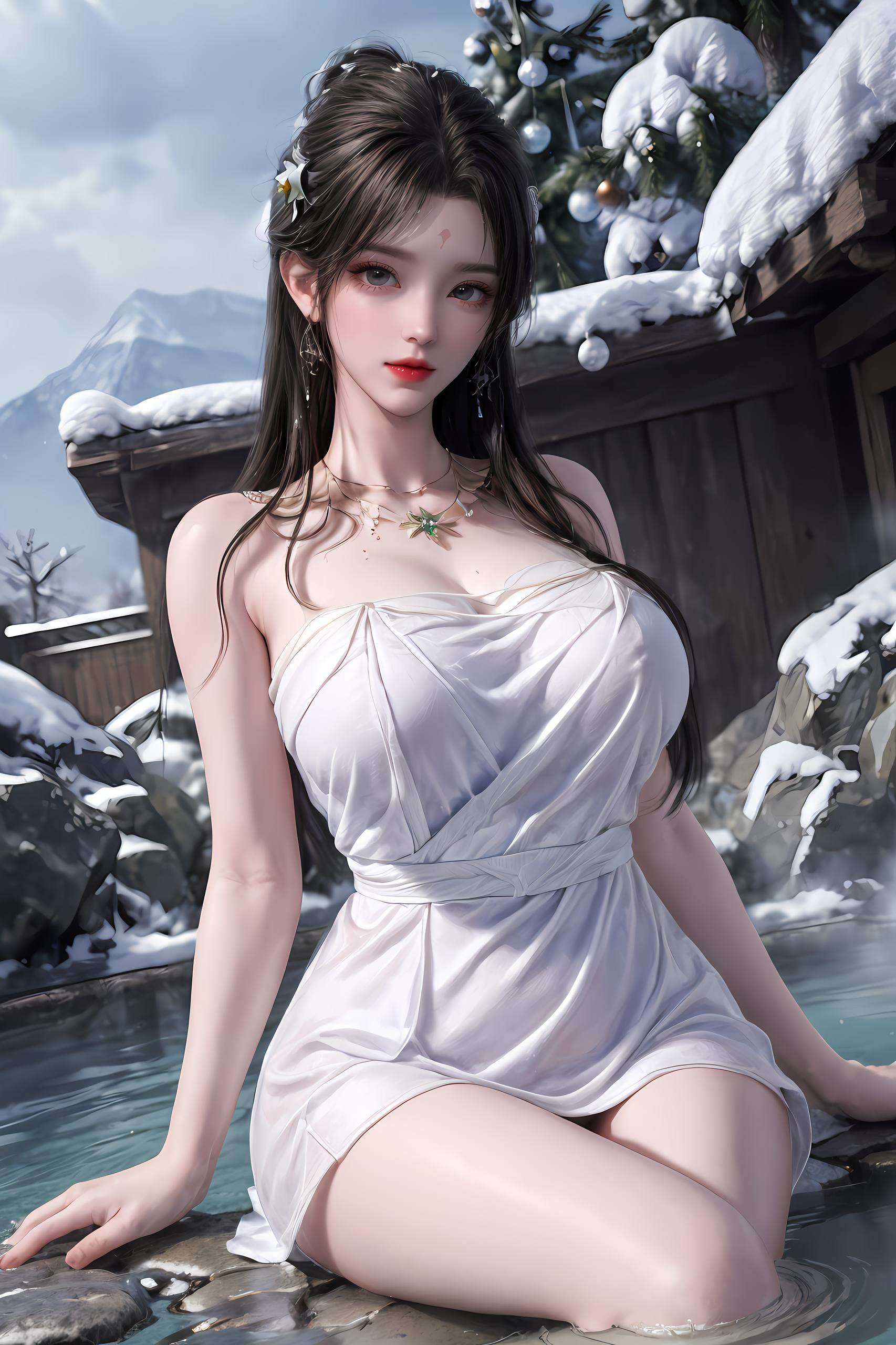 散发着淡淡的微黄光芒清漪