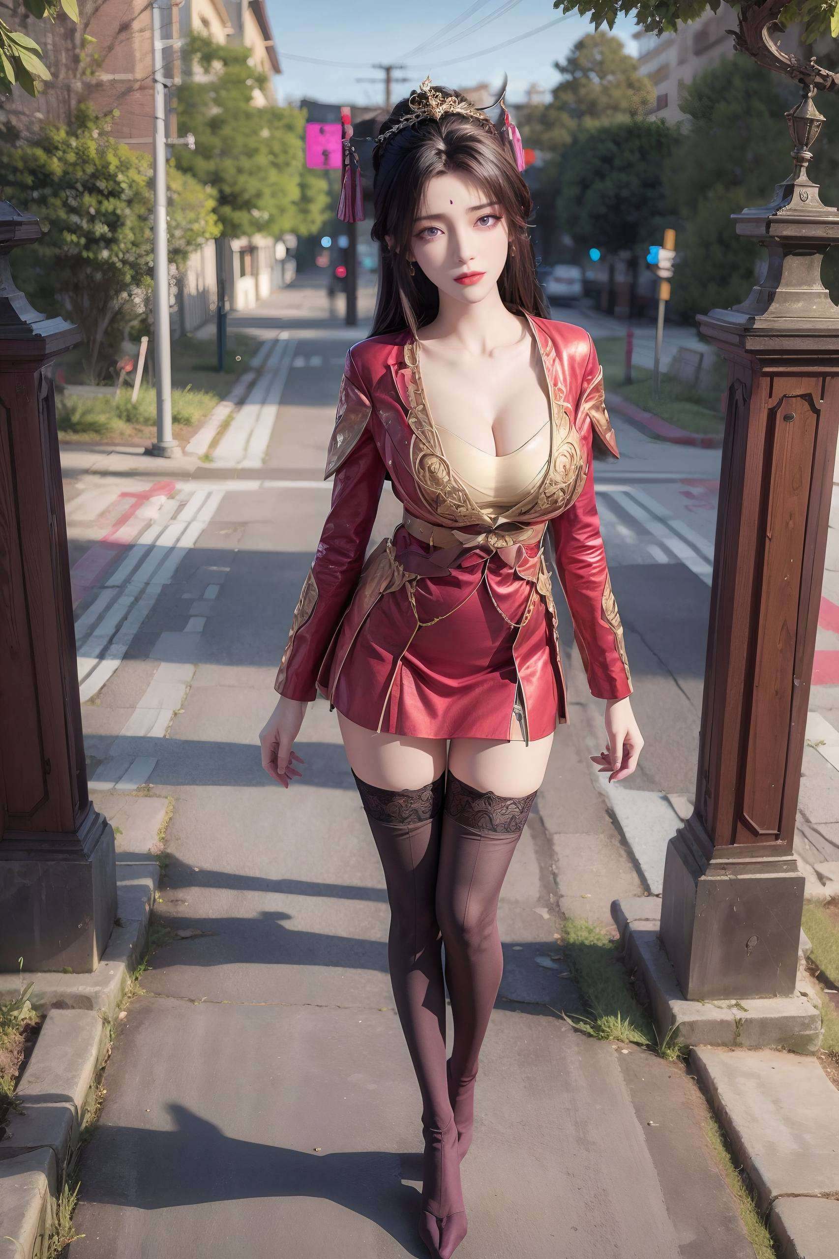 让人不禁沉醉在这国漫女神的绝美风采中不仅是视觉的盛宴