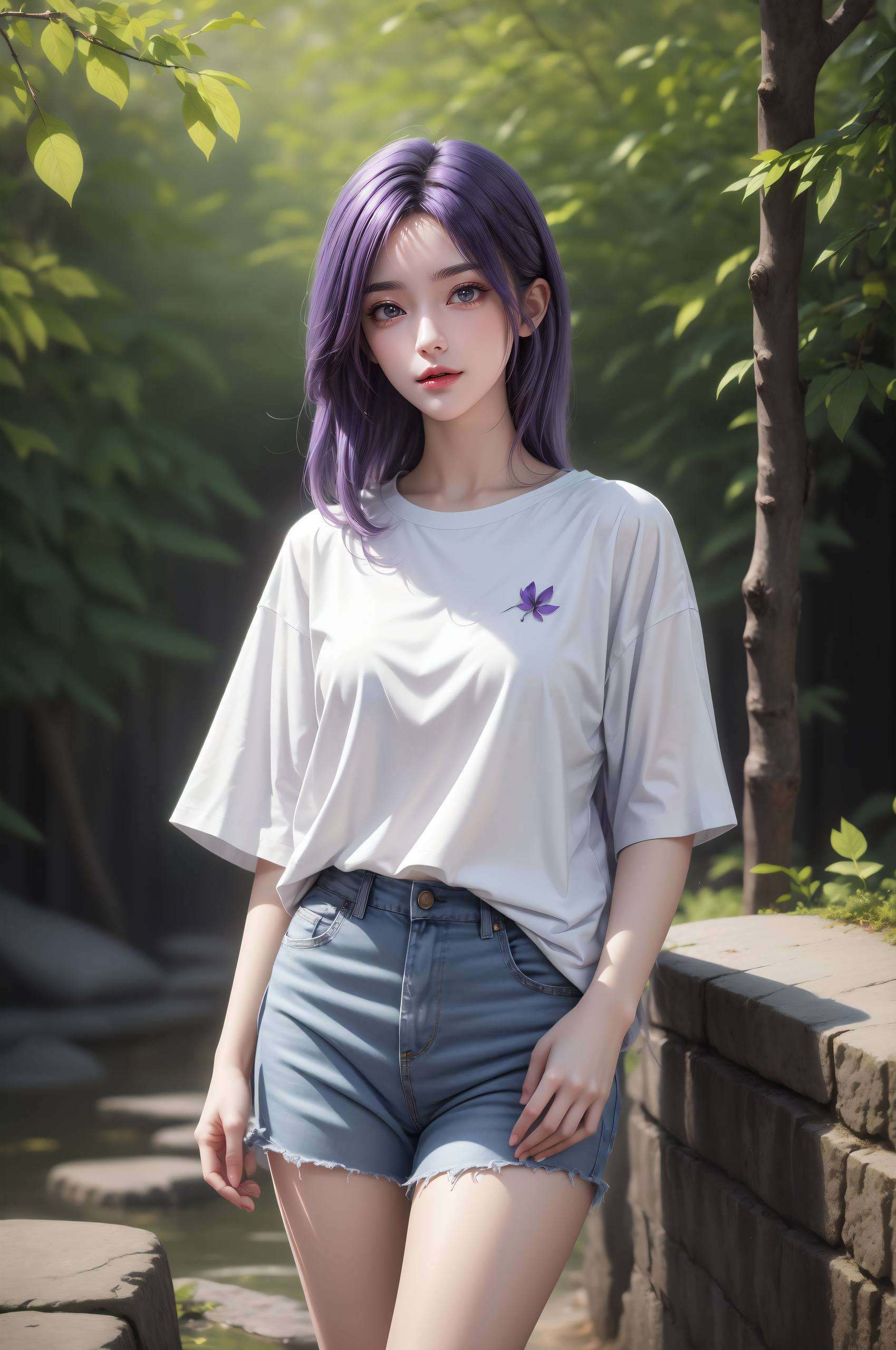 都会被她的魅力所俘获她的眼神中透露着智慧与神秘