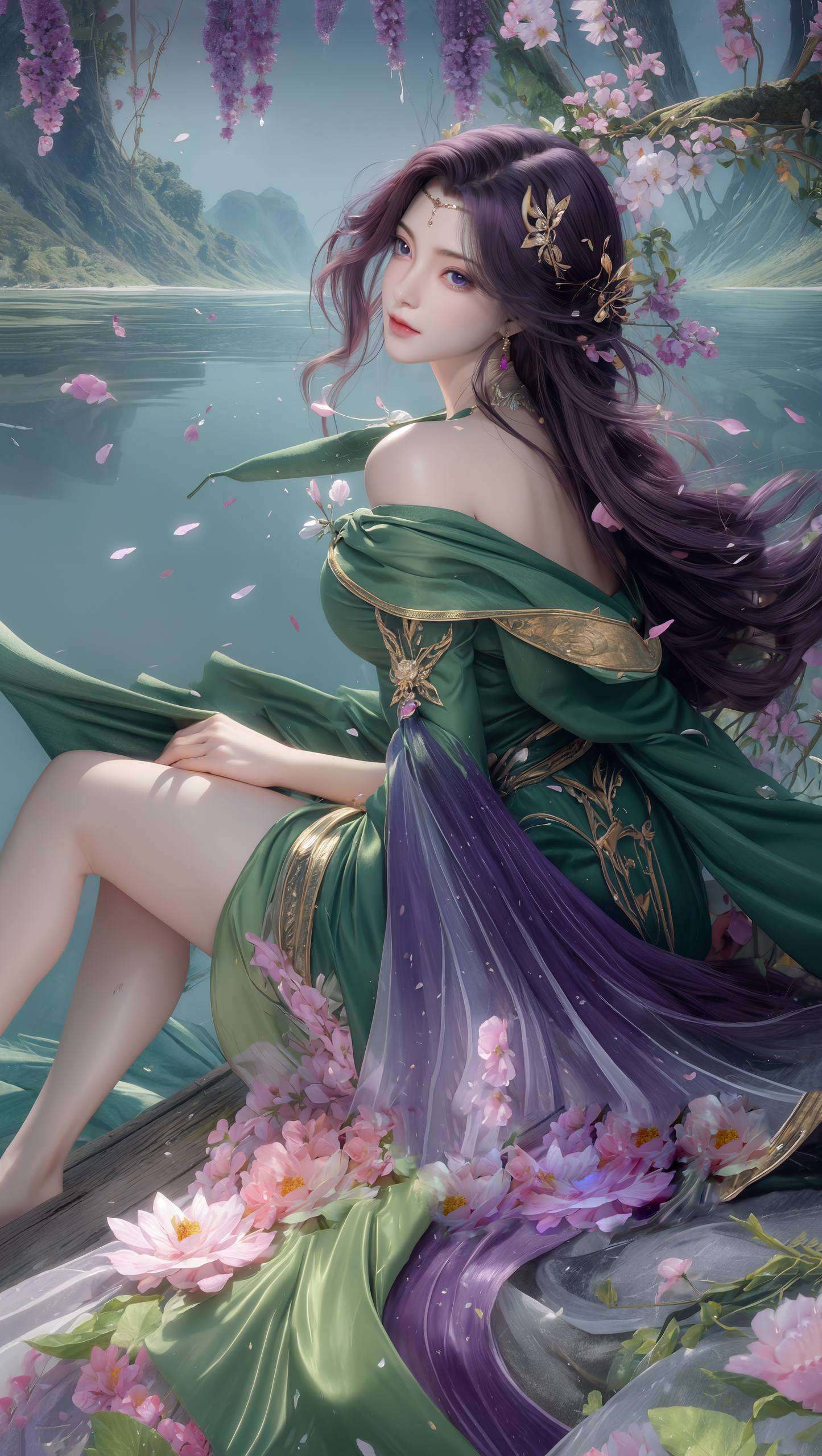 云曦都能让你的屏幕瞬间升级为仙境这位来自完美世界的国漫女神