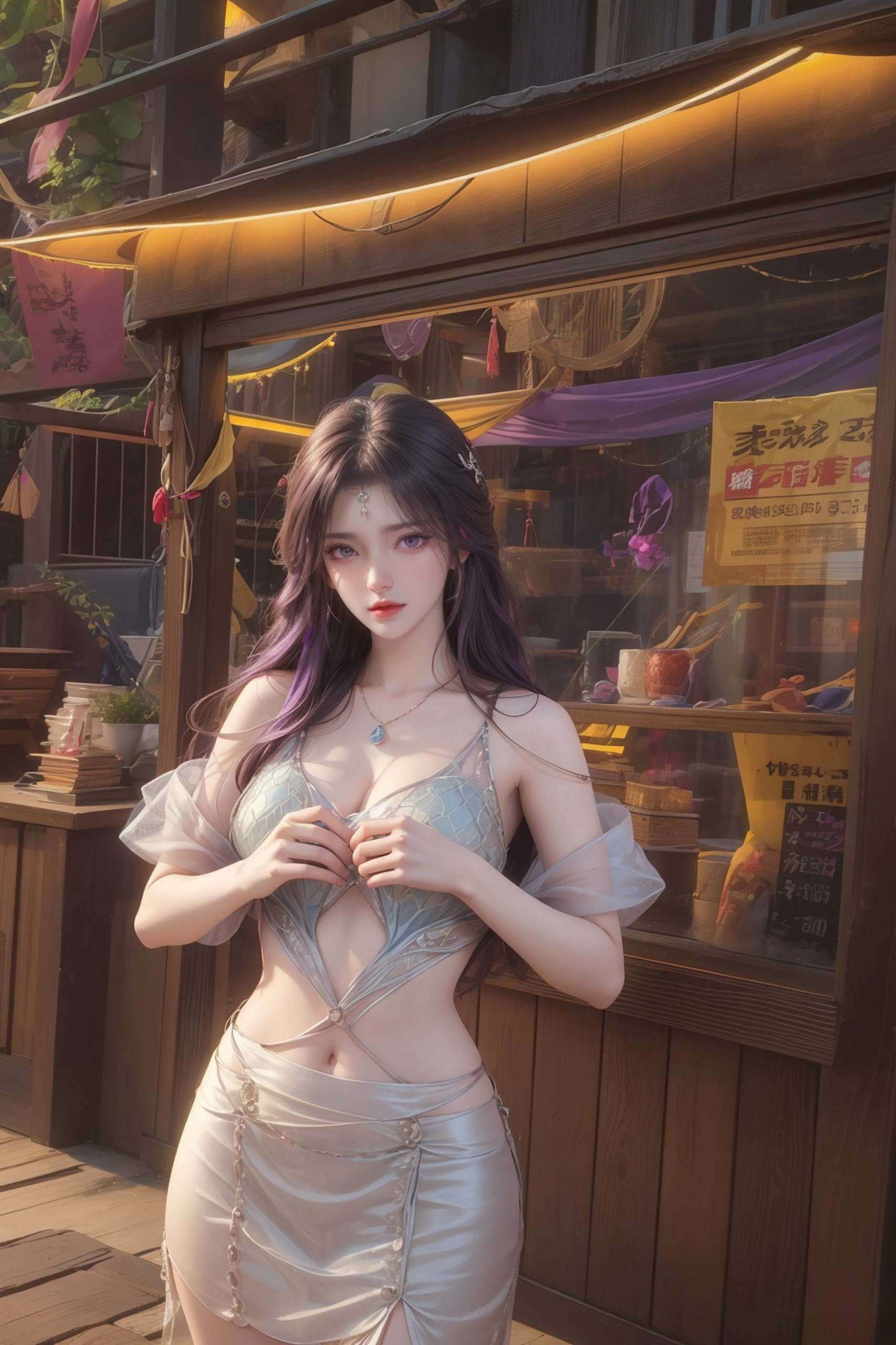 简直是国漫女神界的颜值天花板！快来下载笑容里藏着春风十里