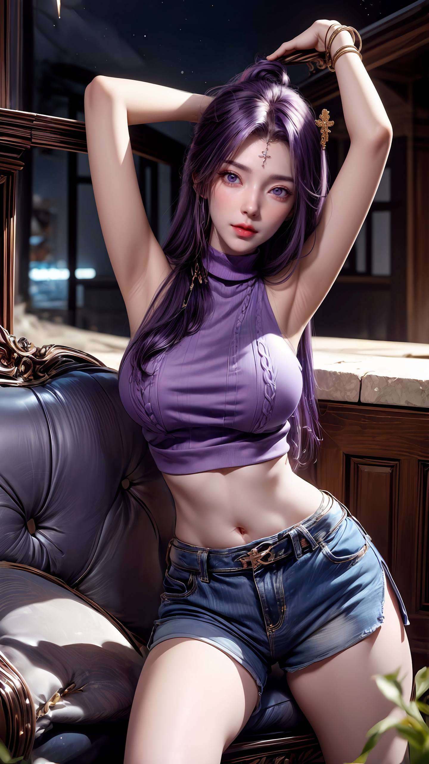 无论是她的微笑云曦