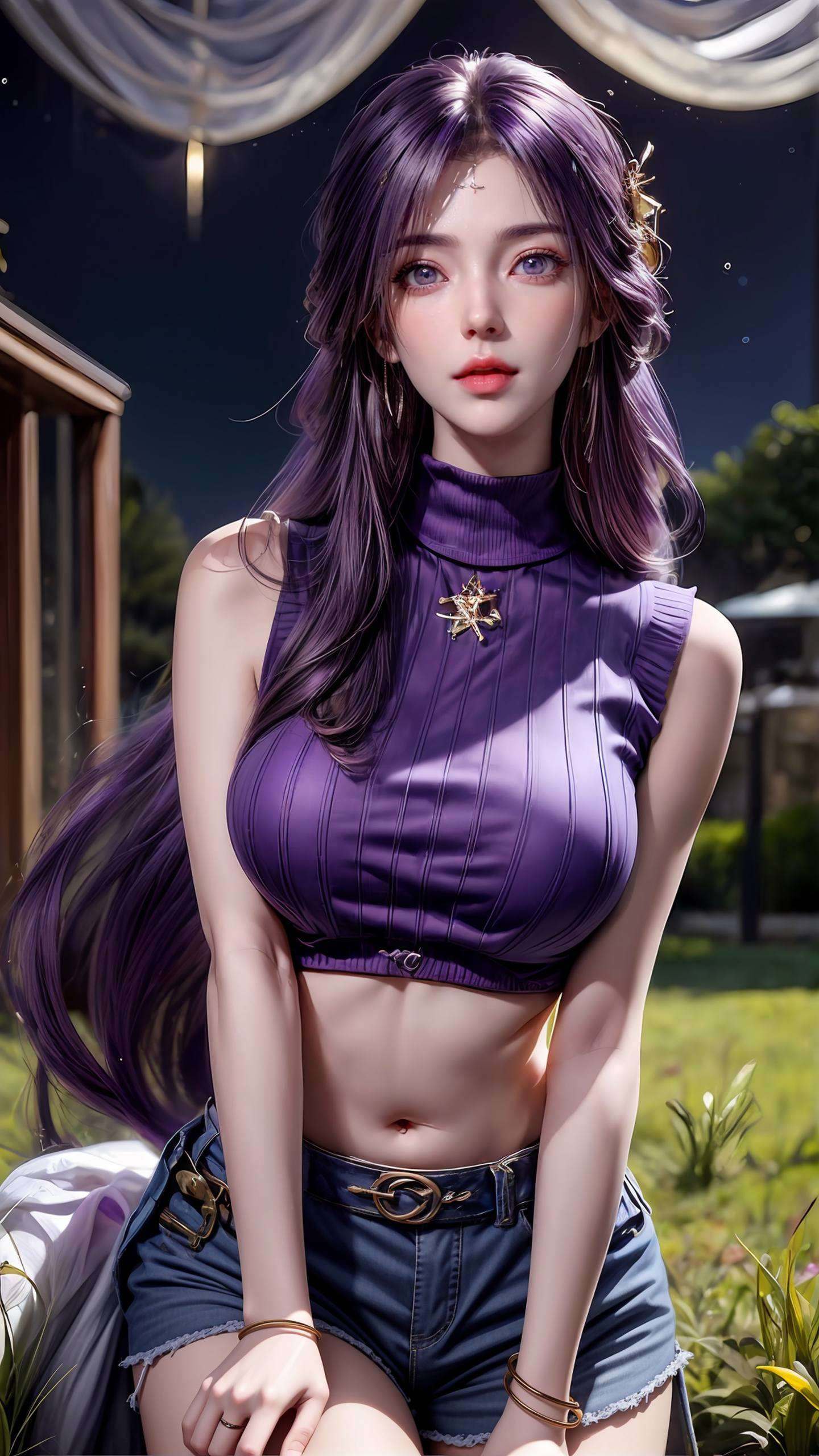 无论是她的眼神还是她的微笑每一张都是一幅流动的画卷