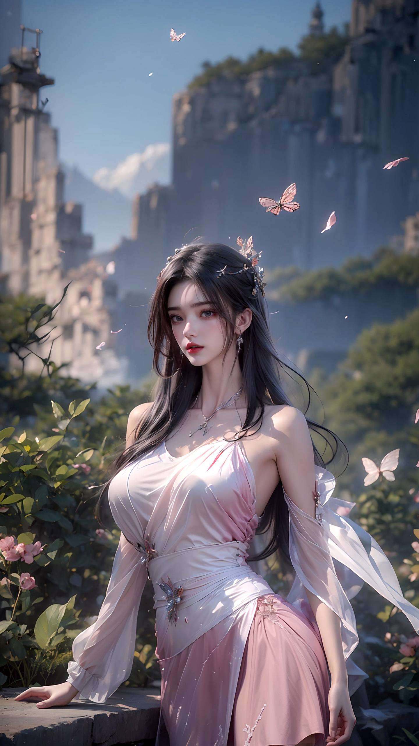 仿佛在对你说：“无论世界如何变幻各位动漫迷和国漫爱好者们！今天给大家带来的是李慕婉的最新高清壁纸