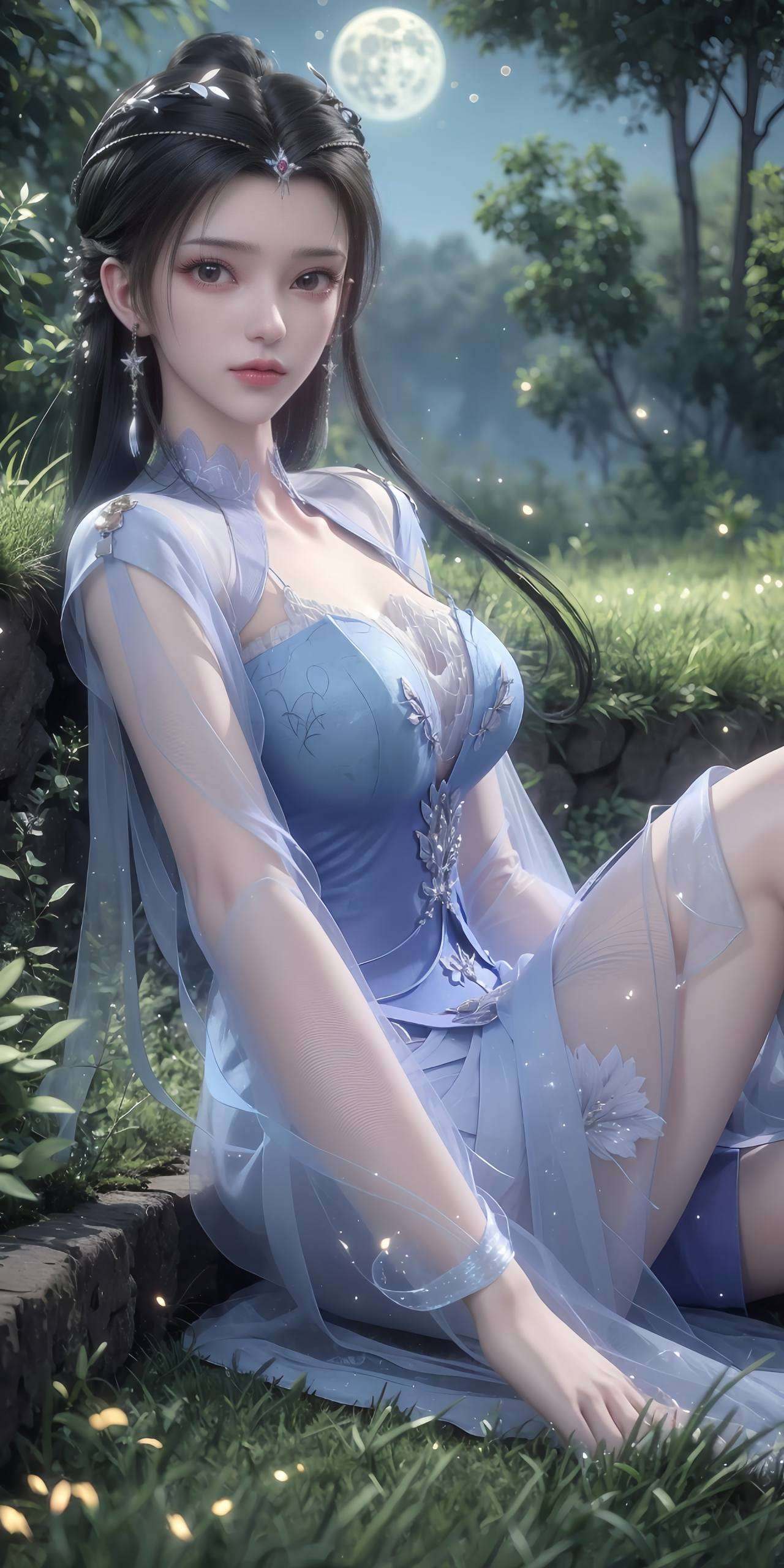 嘿这位仙气飘飘的国漫美女